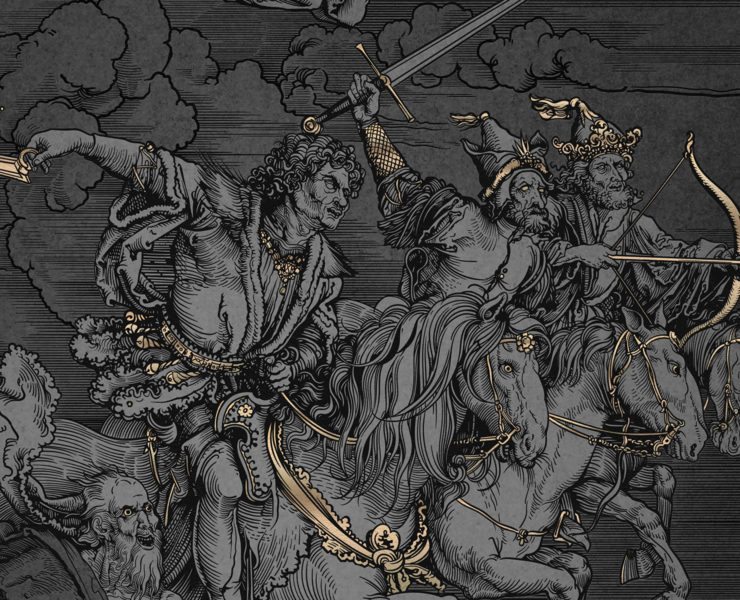 Four Horsemen of the Apocalypse — Иллюстрация, Графика на Dprofile