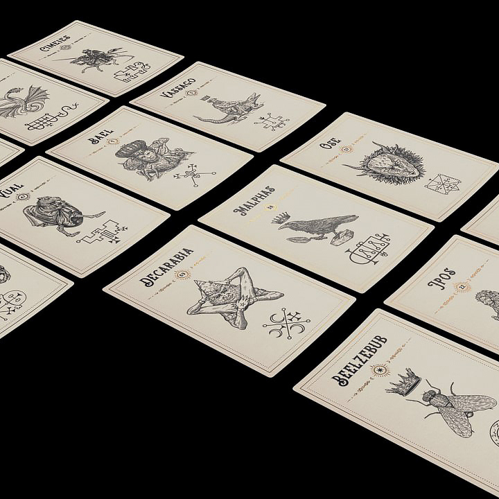 Demons tarot — Изображение №25 — Иллюстрация, Графика на Dprofile