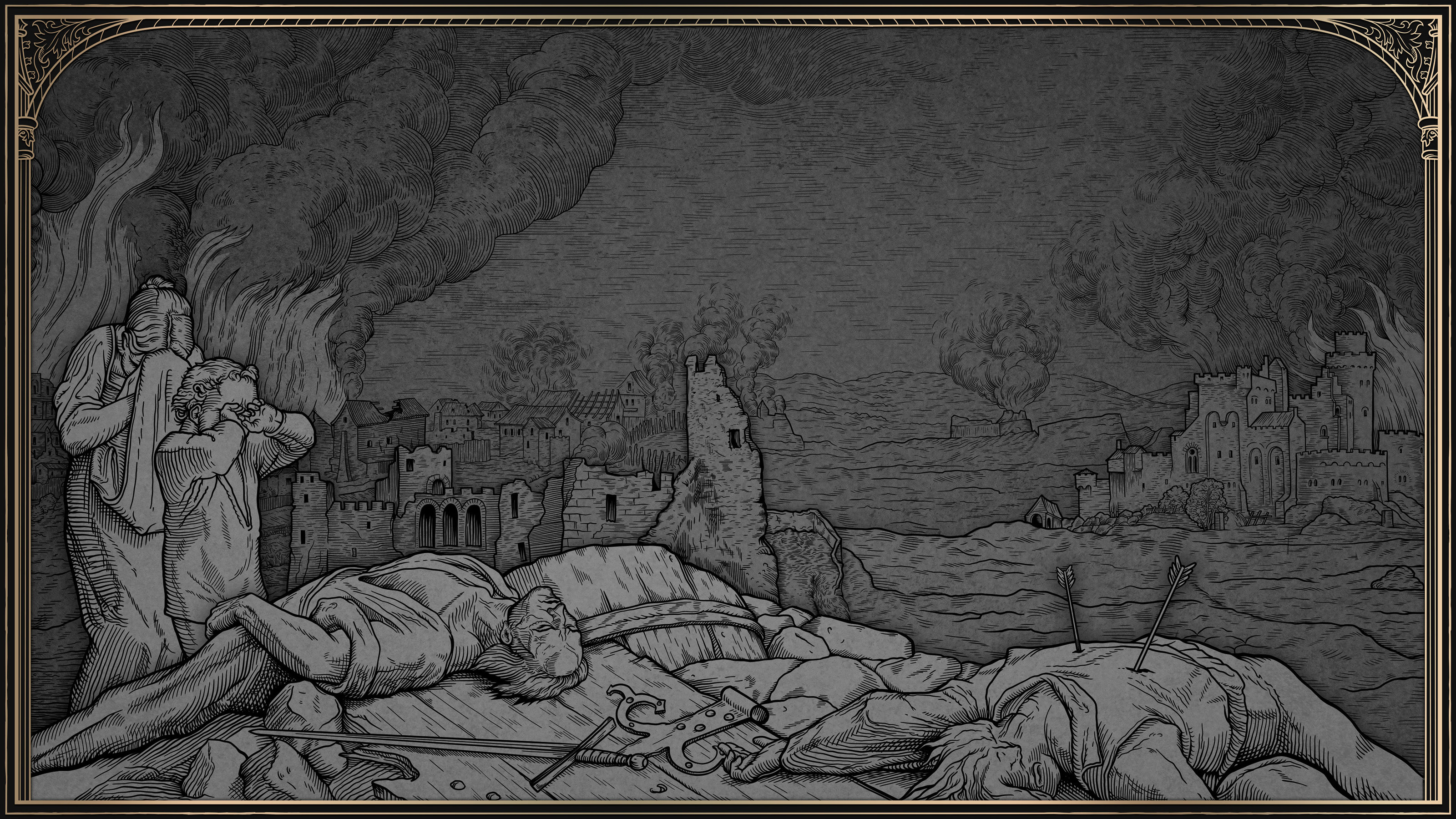 Illustrations for the play “Bluebeard’s Castle” — Изображение №3 — Иллюстрация, Графика на Dprofile