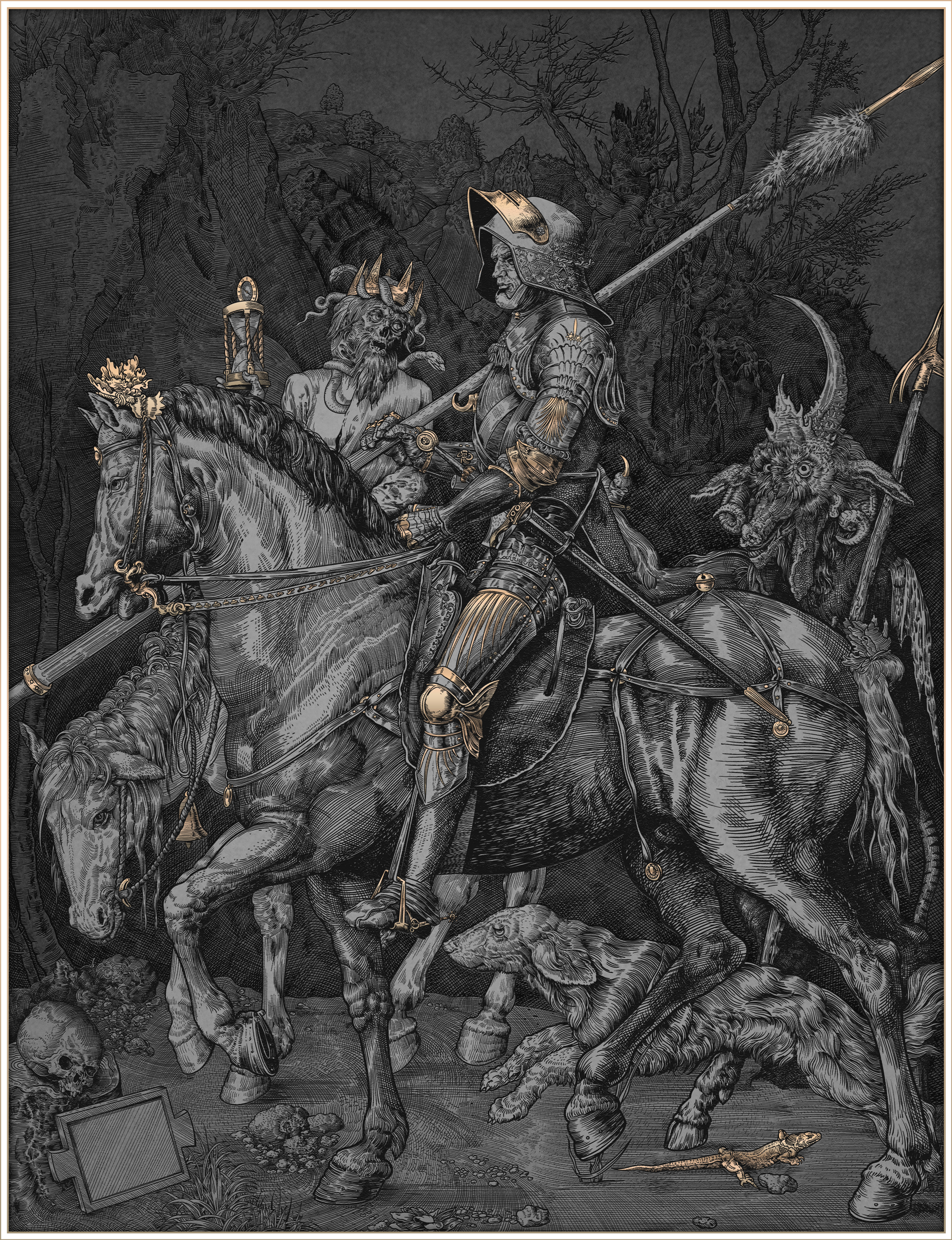 DURER IN VECTOR — Изображение №2 — Иллюстрация, Графика на Dprofile