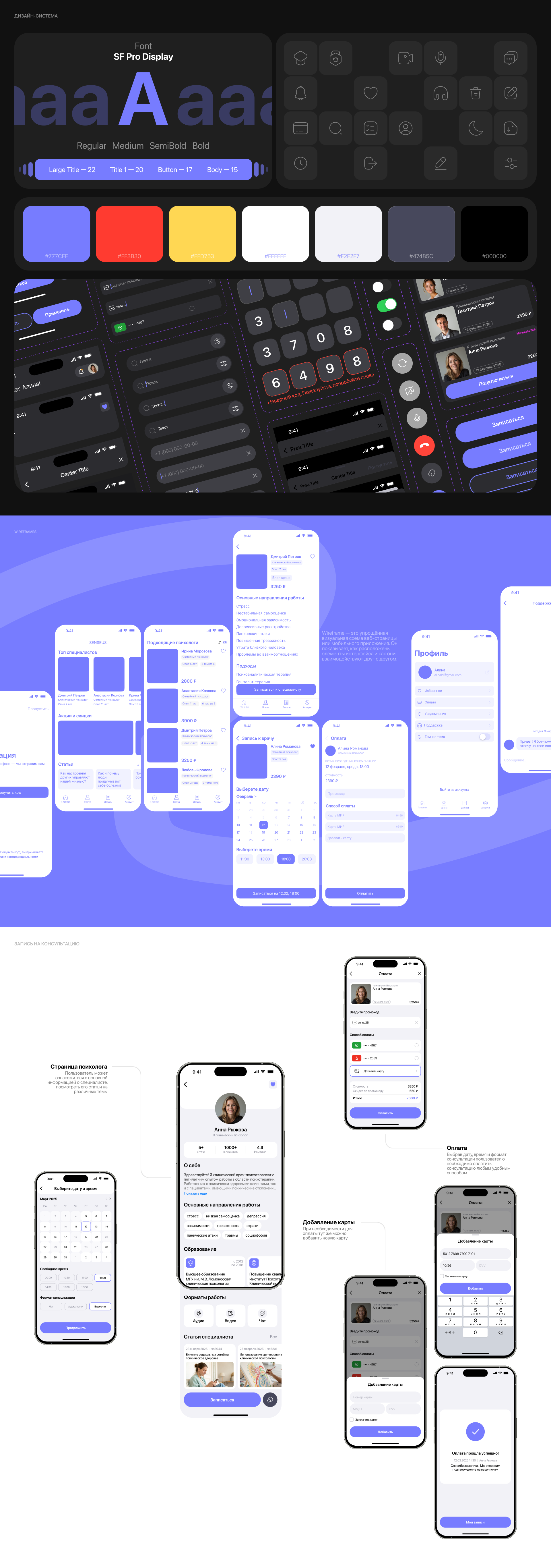 SENSEUS | Mobile app — Изображение №3 — Интерфейсы на Dprofile