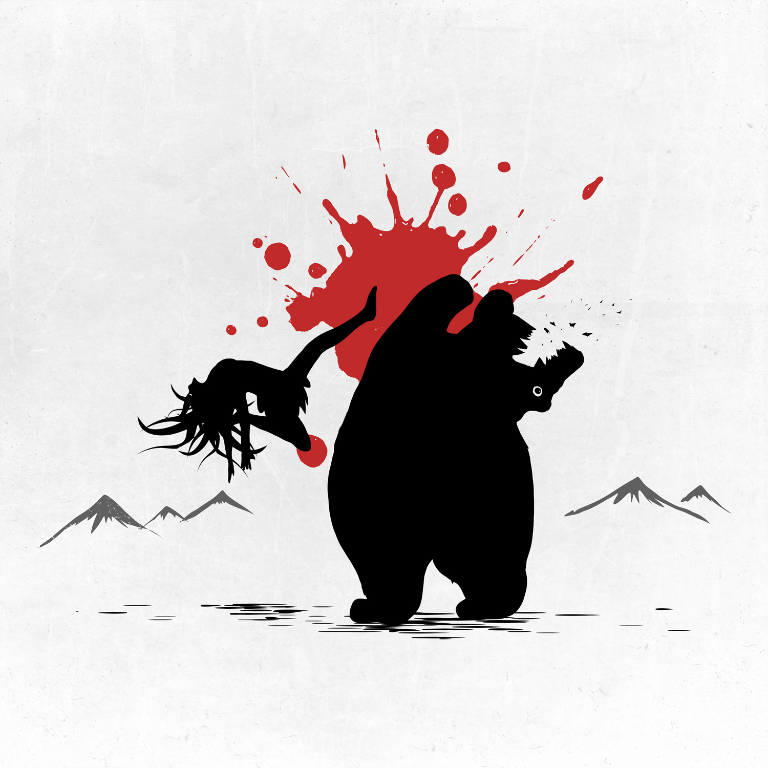 Коллекция принтов для футболок "Bear Kick"" — Изображение №5 — Иллюстрация на Dprofile