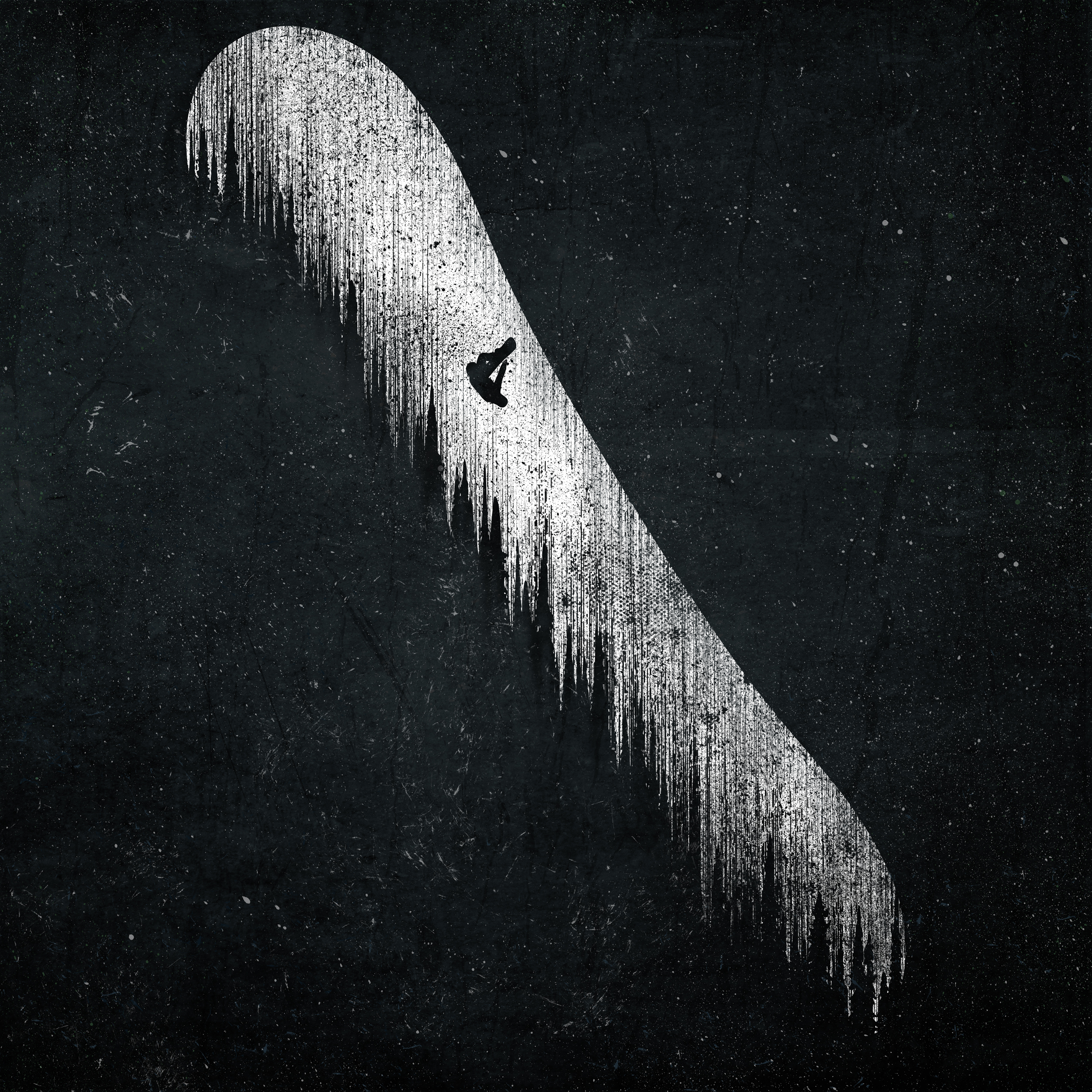 Коллекция принтов "Snowboard" — Изображение №6 — Иллюстрация на Dprofile