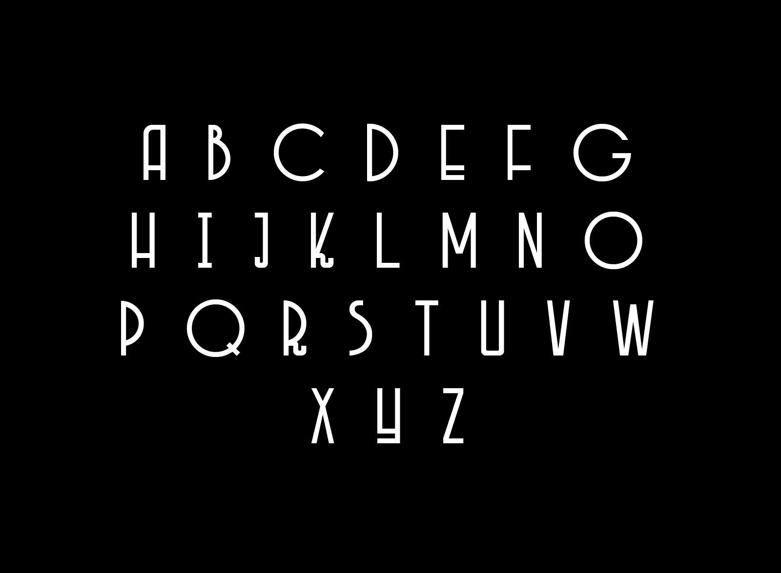 Шрифт «Молодняк» — Изображение №9 — Графика на Dprofile