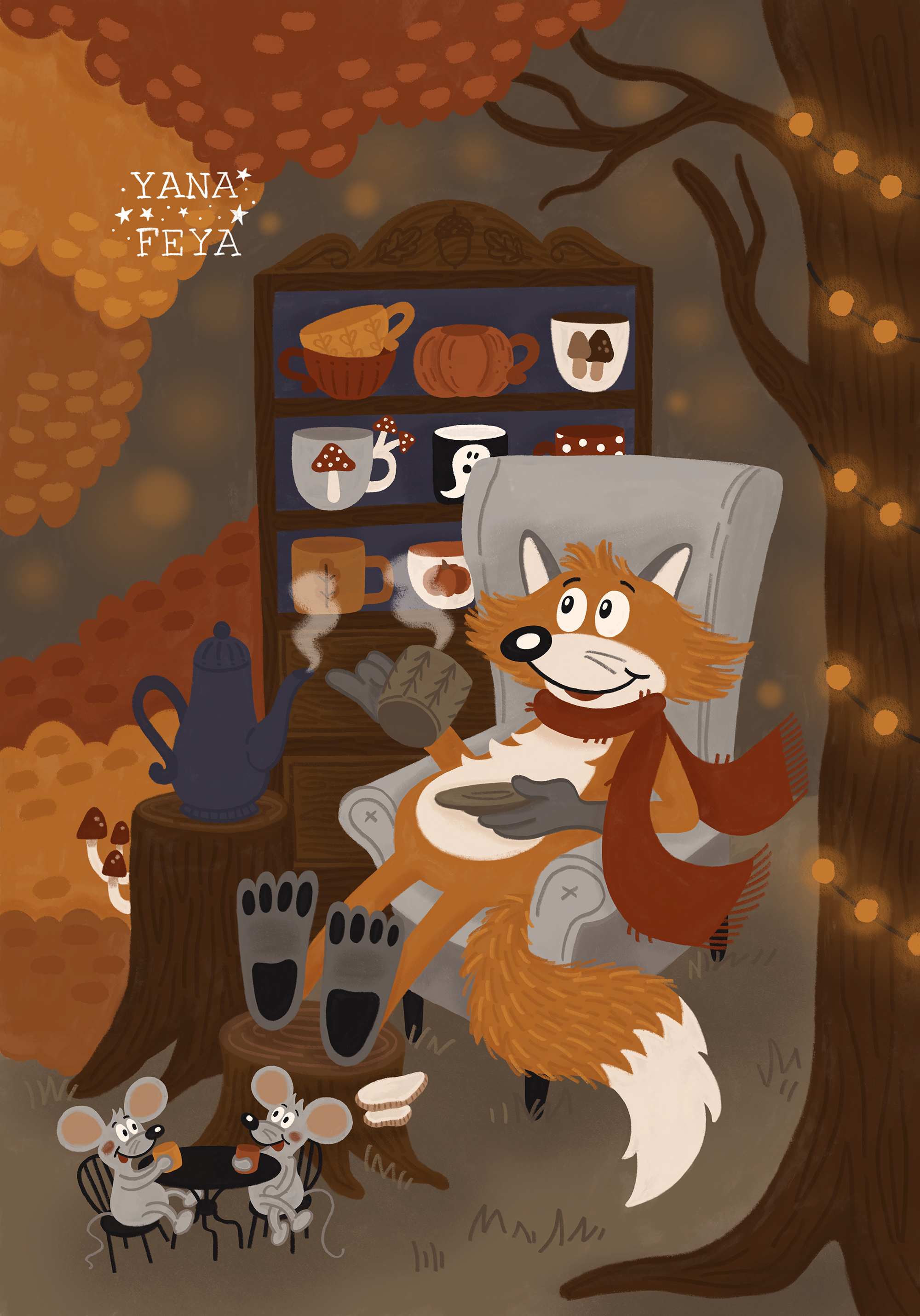 Хюгге звери — Изображение №9 — Иллюстрация на Dprofile