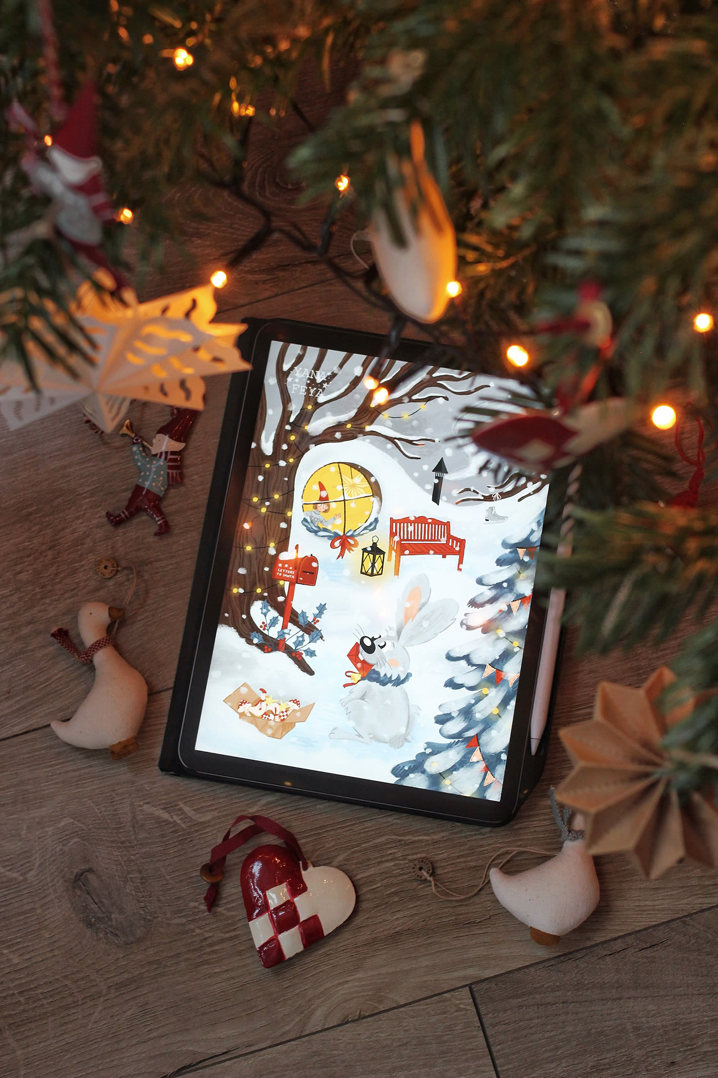 Рождественские гномы — Изображение №7 — Иллюстрация на Dprofile