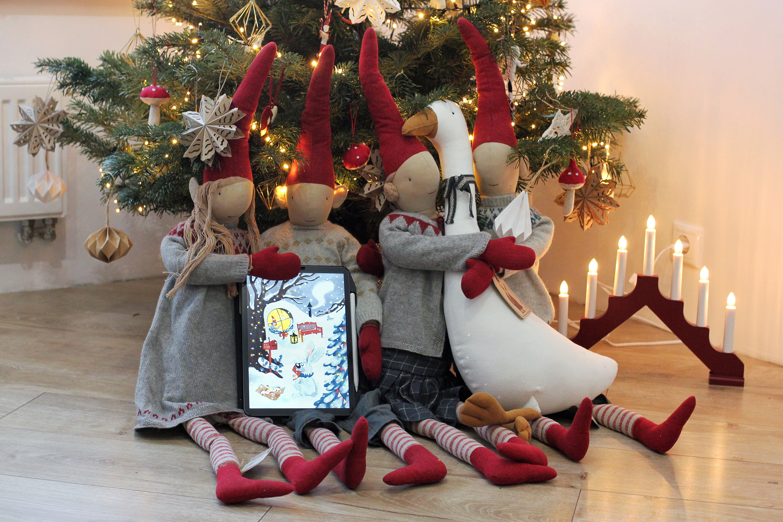 Рождественские гномы — Изображение №32 — Иллюстрация на Dprofile