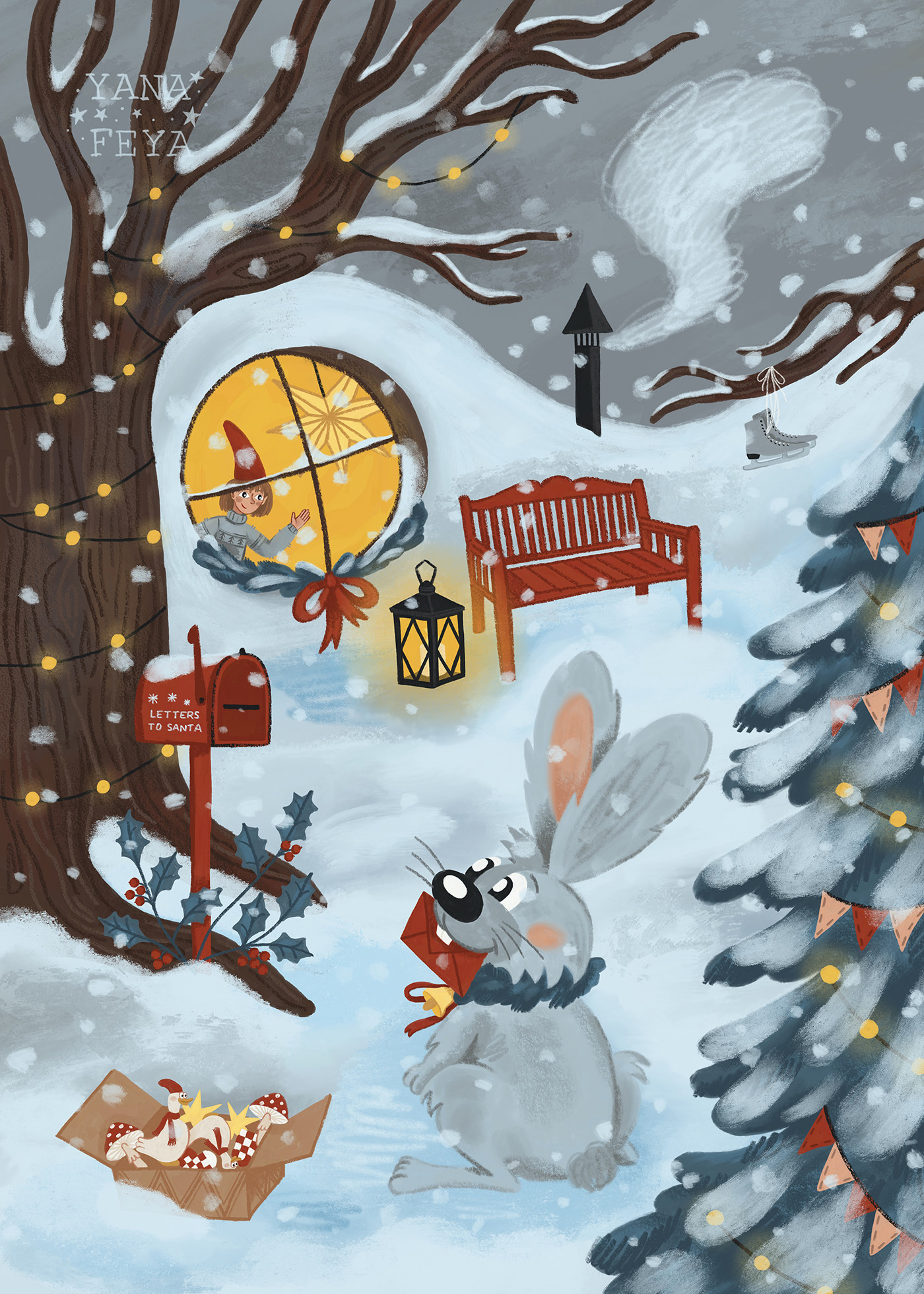 Рождественские гномы — Изображение №20 — Иллюстрация на Dprofile