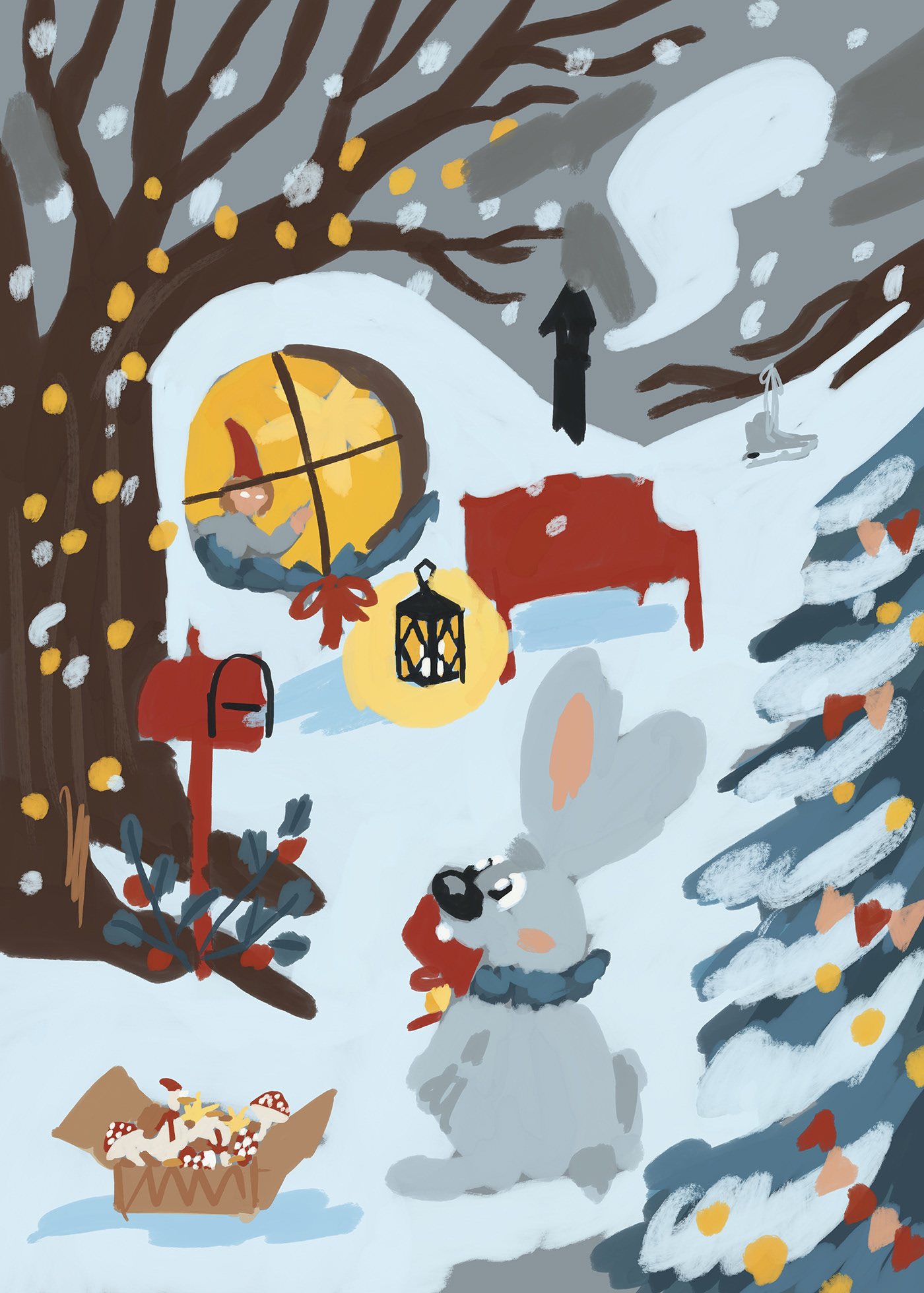 Рождественские гномы — Изображение №14 — Иллюстрация на Dprofile