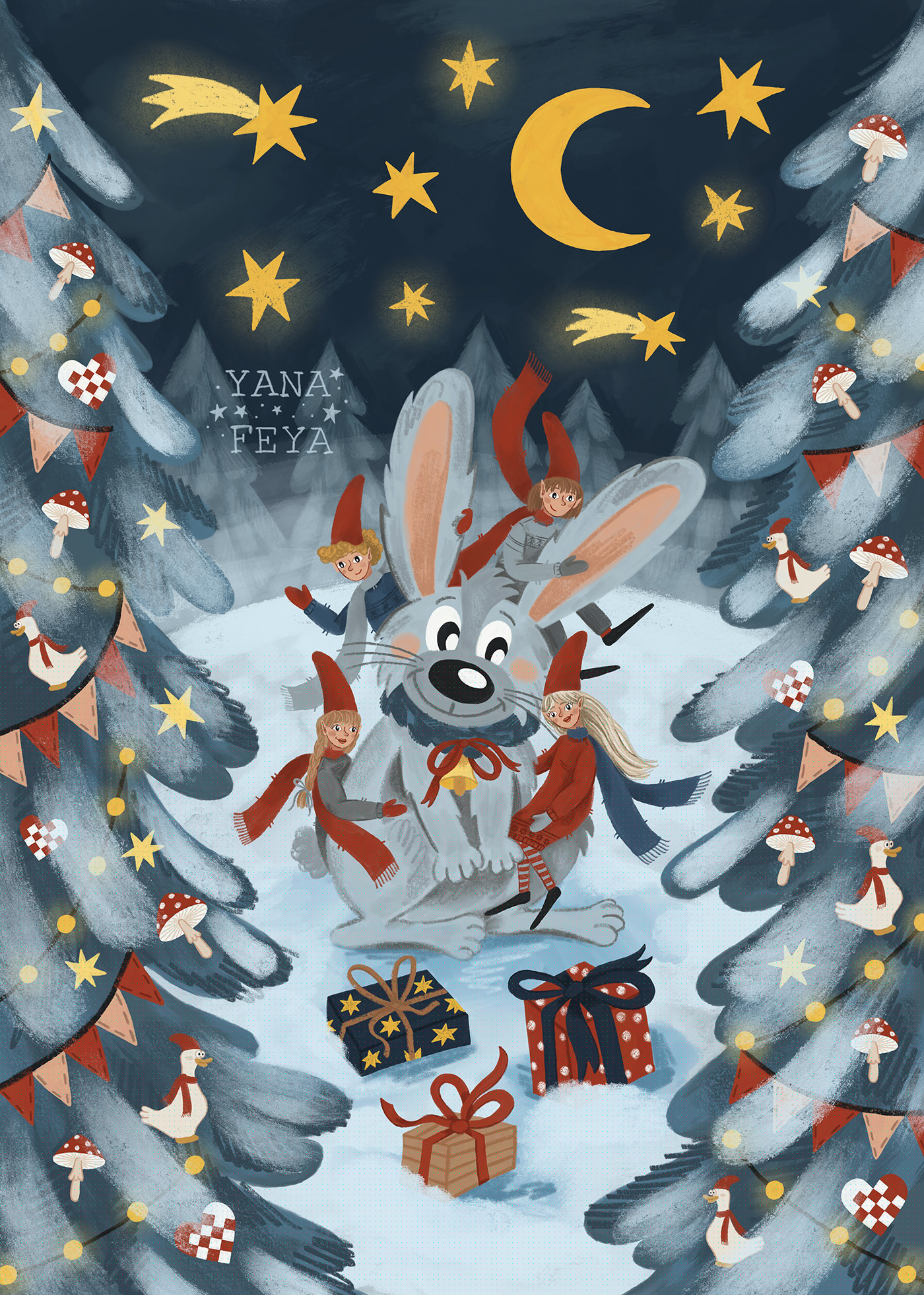 Рождественские гномы — Изображение №21 — Иллюстрация на Dprofile