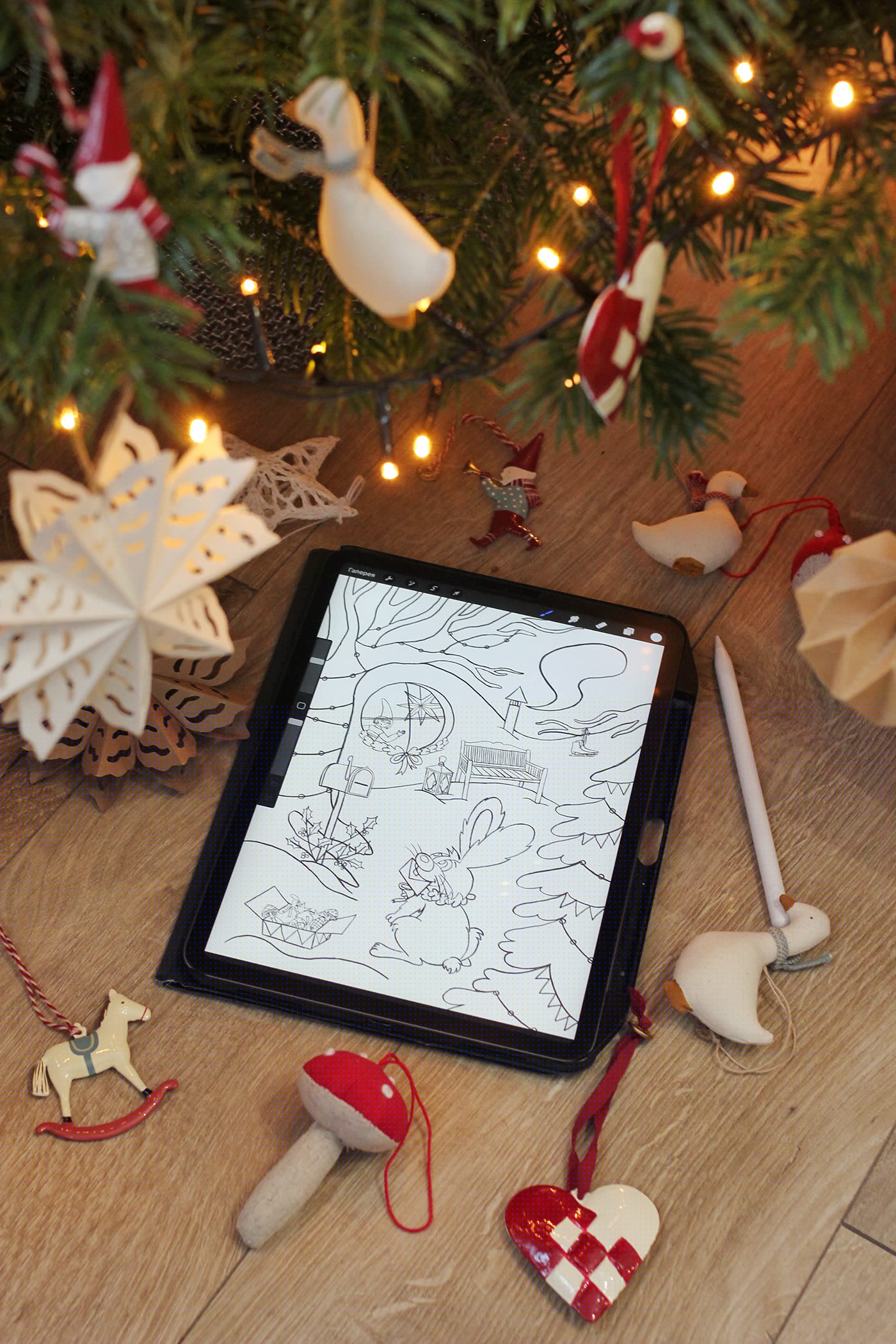 Рождественские гномы — Изображение №4 — Иллюстрация на Dprofile