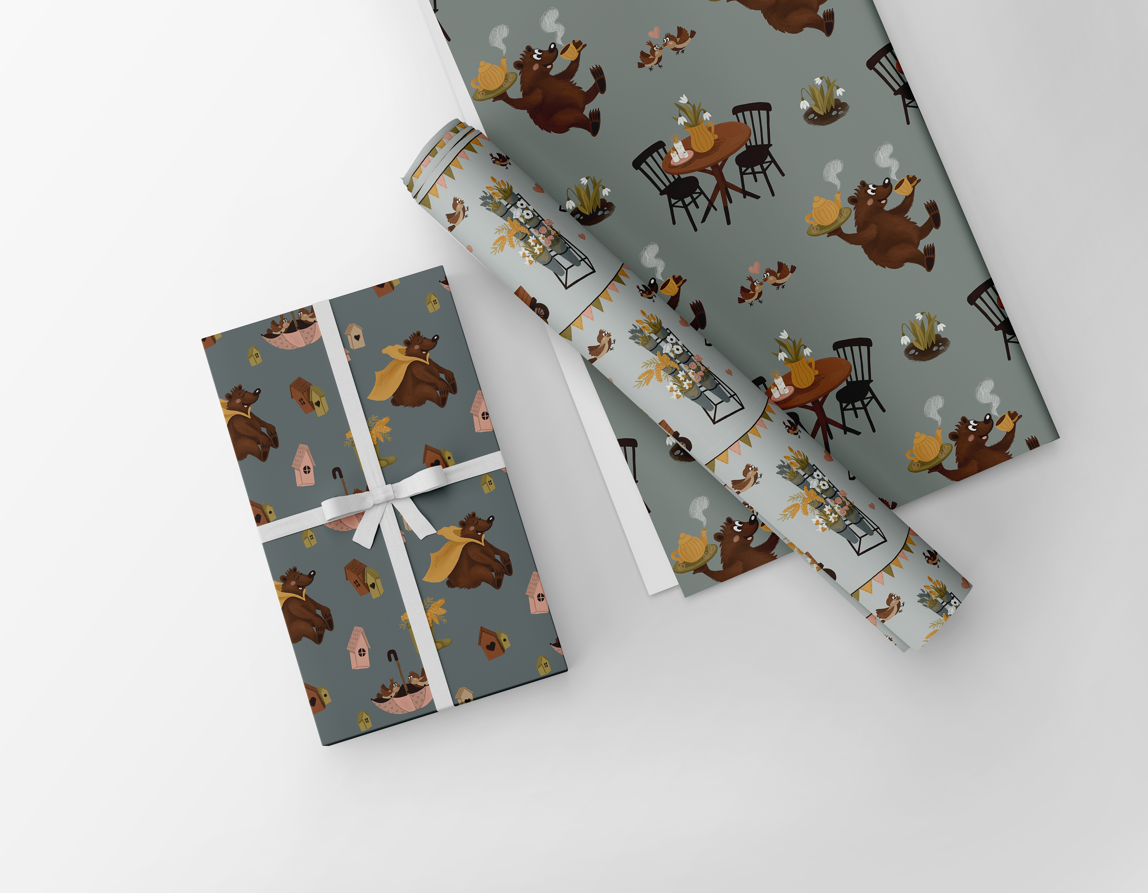 Весенний медведь — Изображение №17 — Иллюстрация на Dprofile