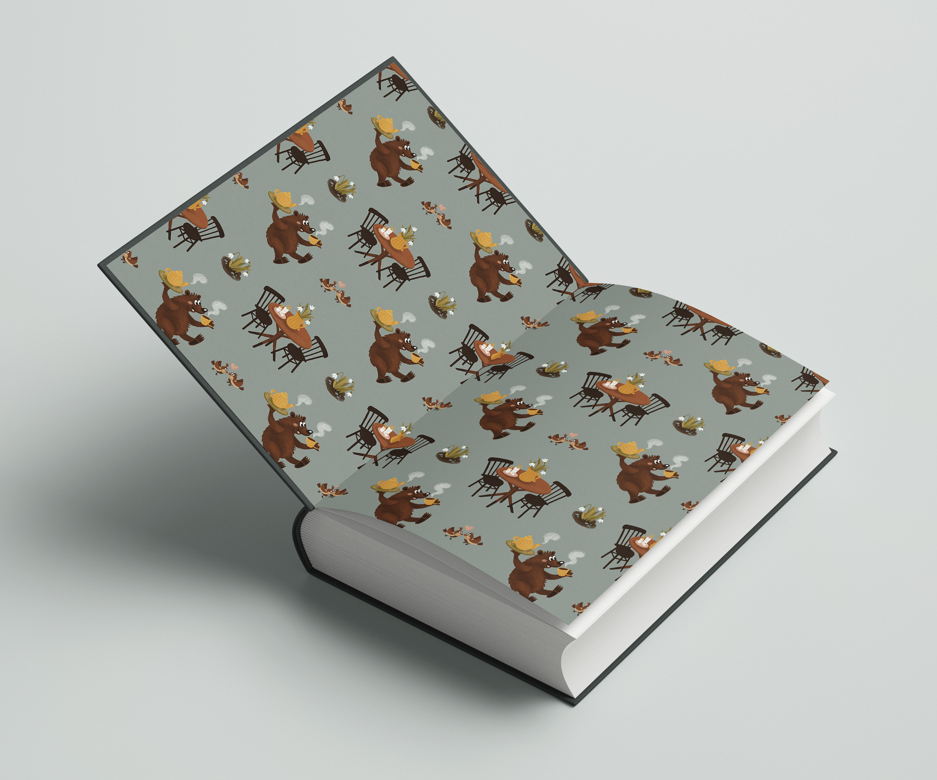 Весенний медведь — Изображение №18 — Иллюстрация на Dprofile