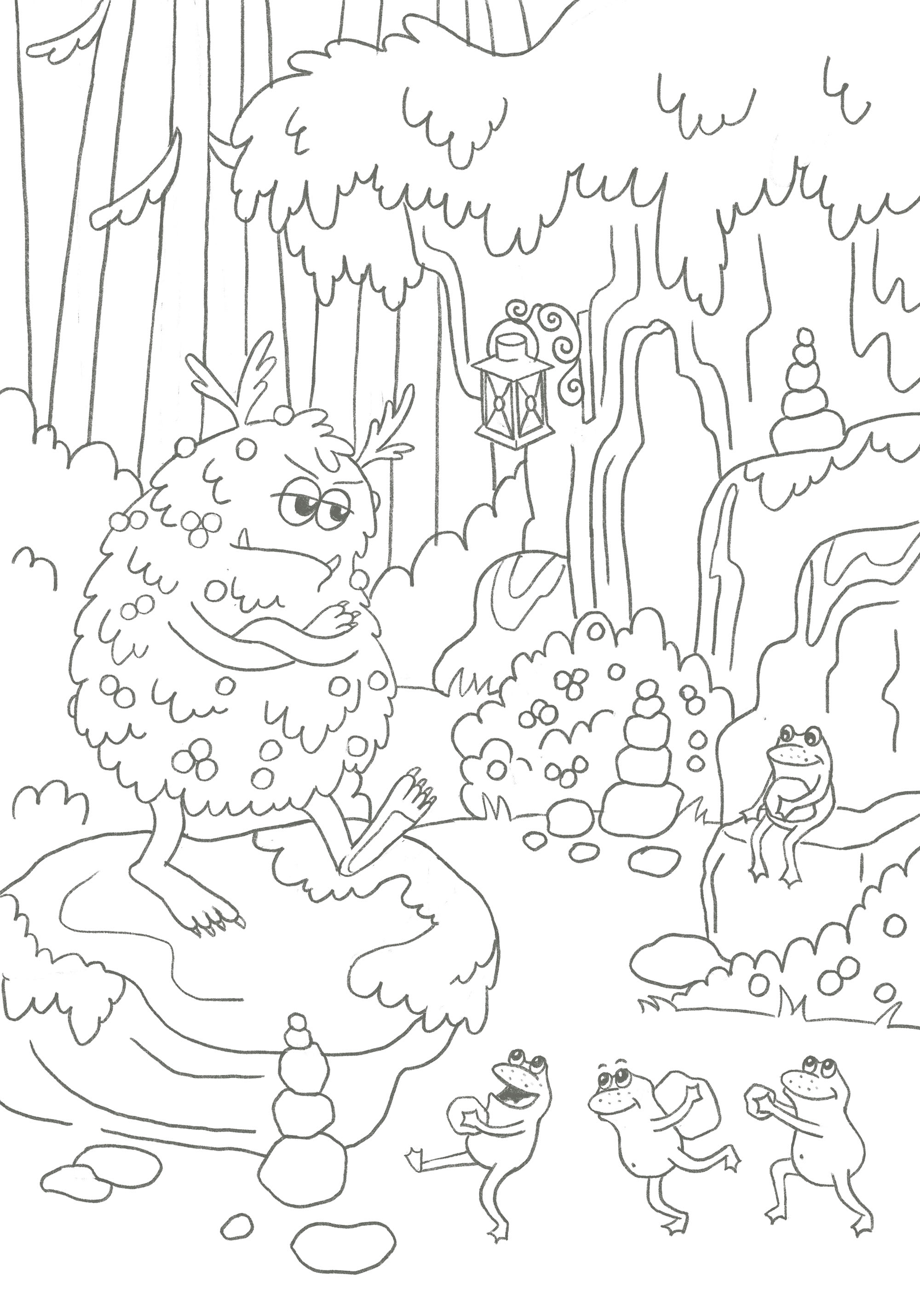 Лесные монстрики — Изображение №14 — Иллюстрация на Dprofile