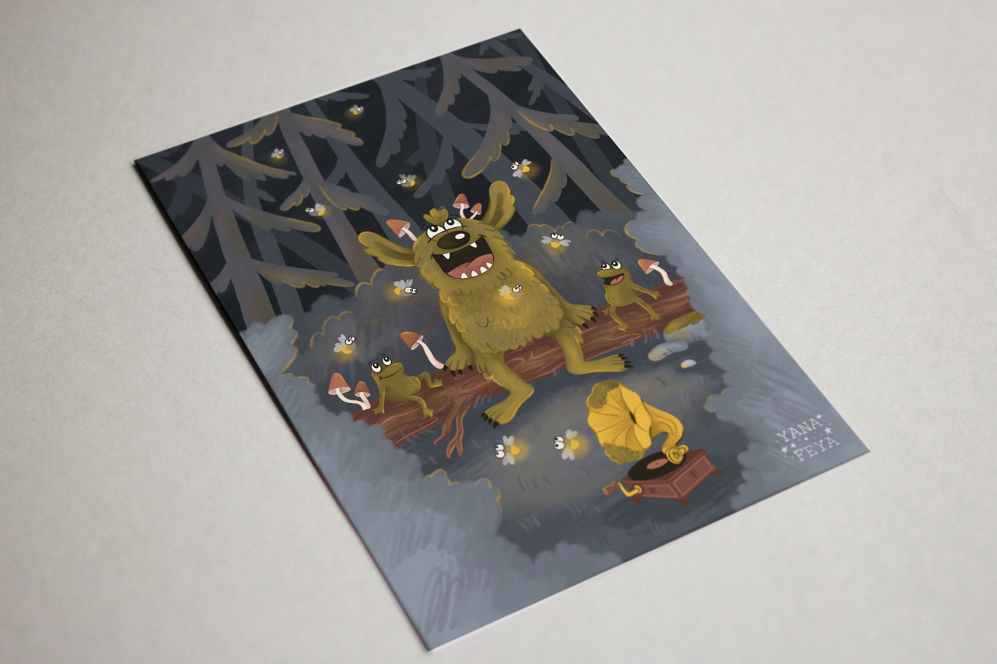 Лесные монстрики — Изображение №22 — Иллюстрация на Dprofile