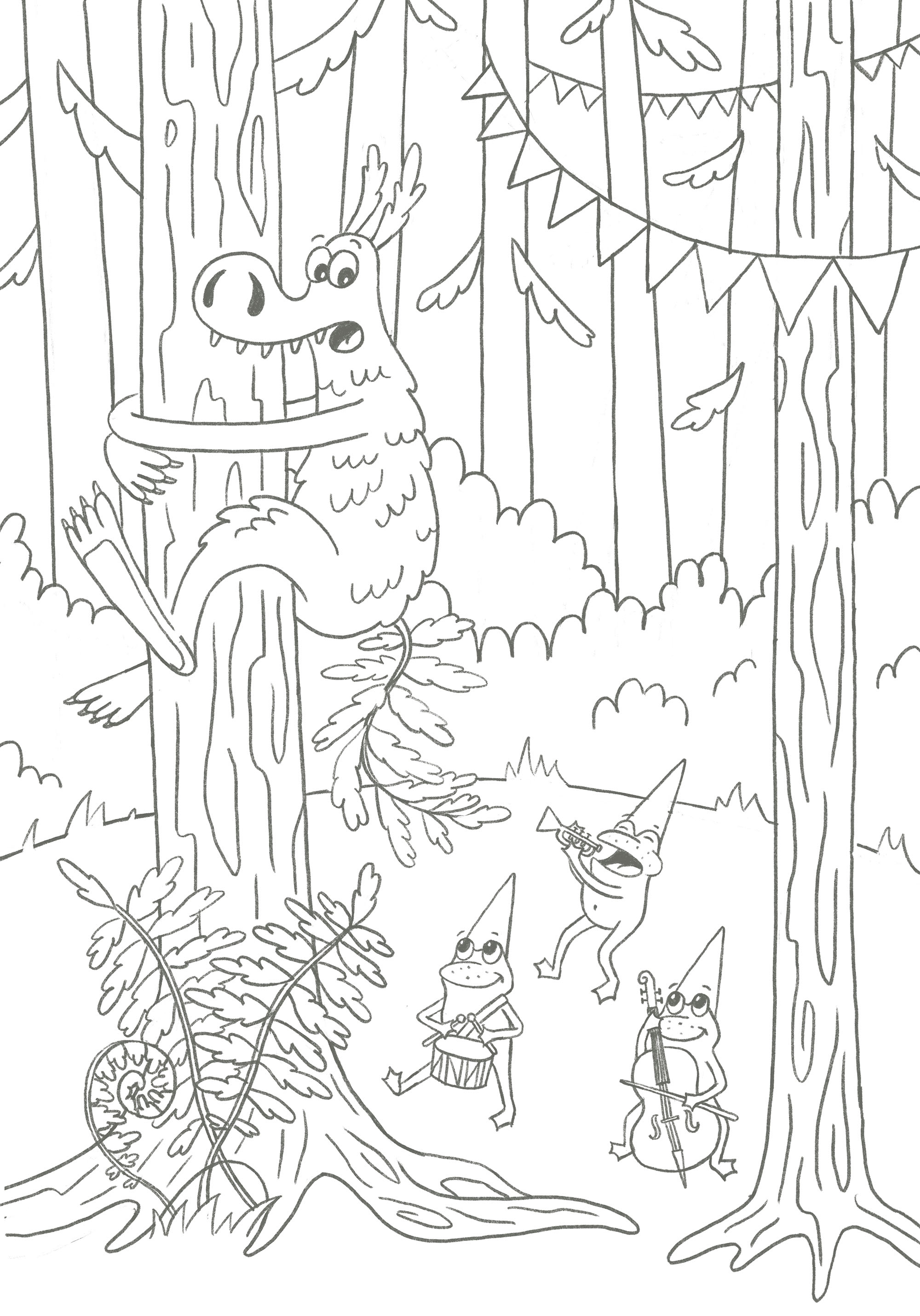 Лесные монстрики — Изображение №12 — Иллюстрация на Dprofile