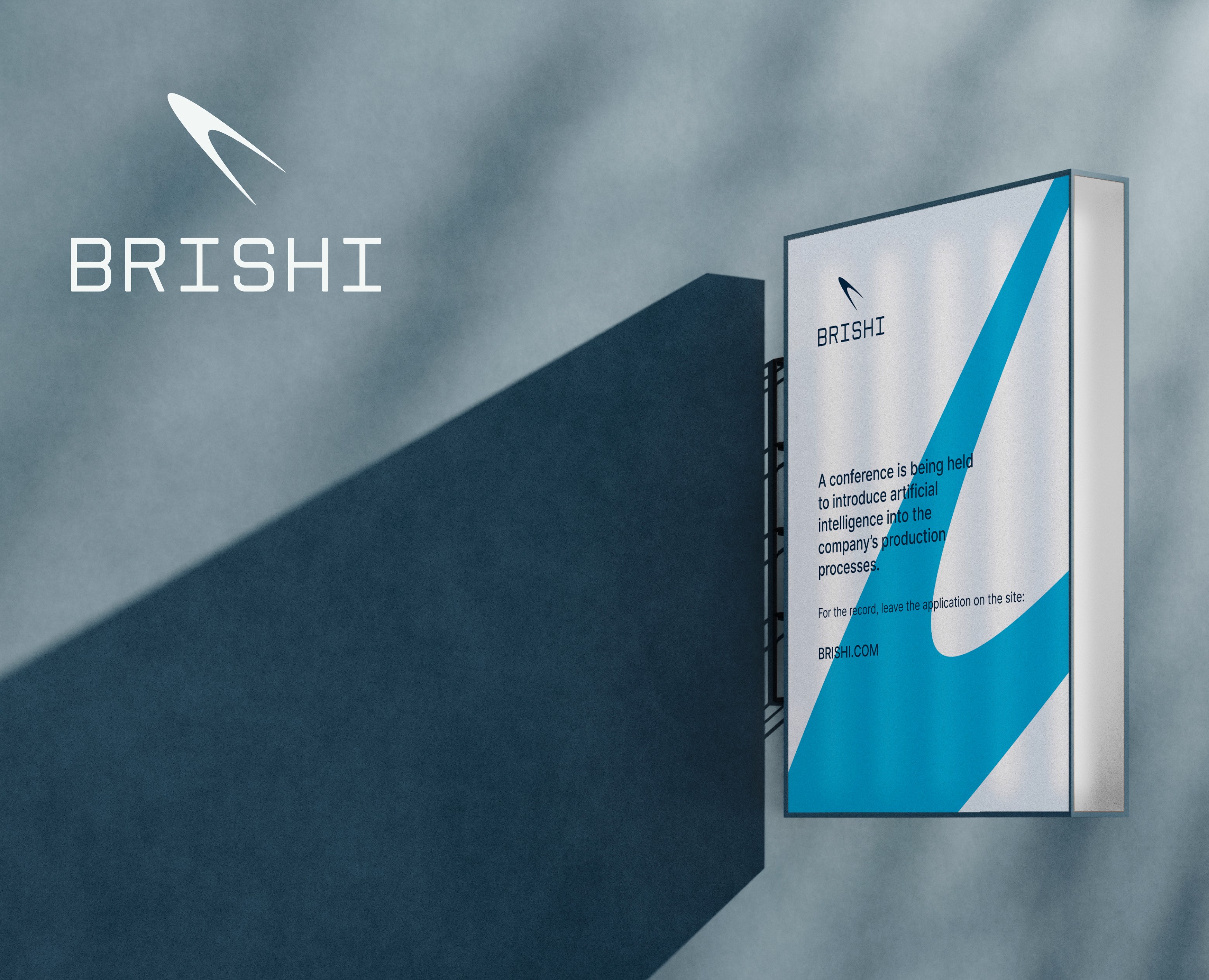 Фирменный стиль для IT компании BRISHI | Логотип на Dprofile