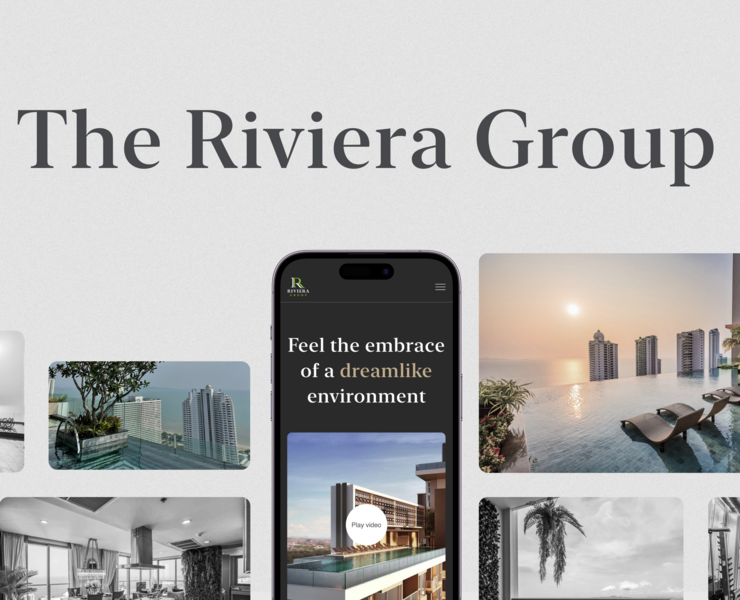 The Riviera Group – Website Redesign — Интерфейсы, Анимация на Dprofile