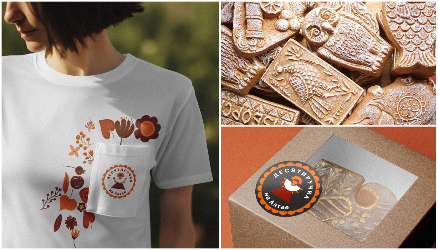 Десятиручка на Алтае. Ребрендинг для музея. — Изображение №3 — Брендинг на Dprofile