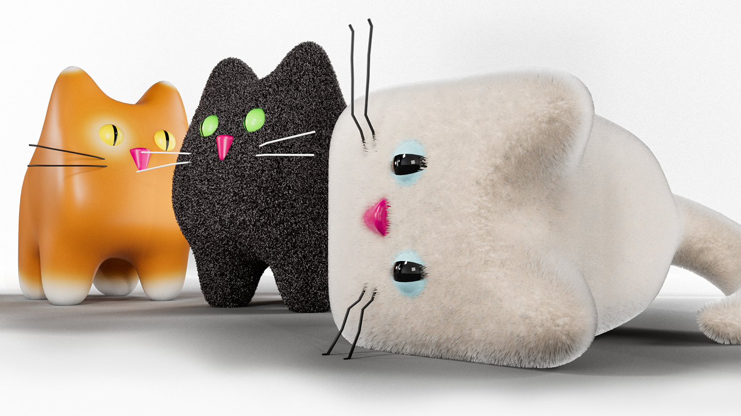 Кошки — Изображение №9 — Иллюстрация, 3D на Dprofile