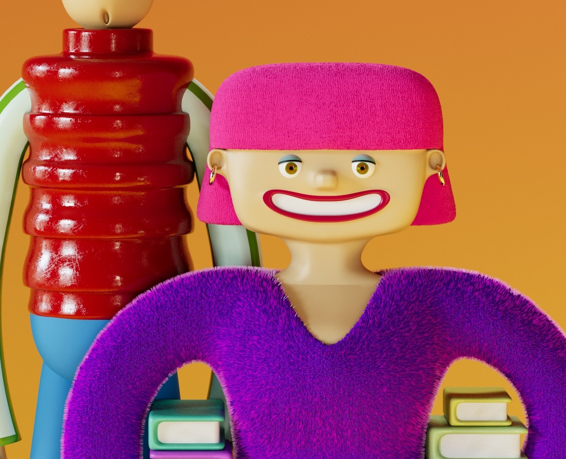 Книги — Иллюстрация, 3D на Dprofile