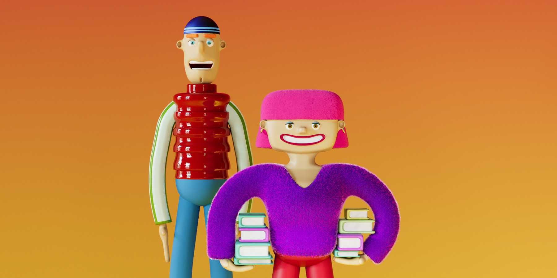 Книги — Изображение №17 — Иллюстрация, 3D на Dprofile