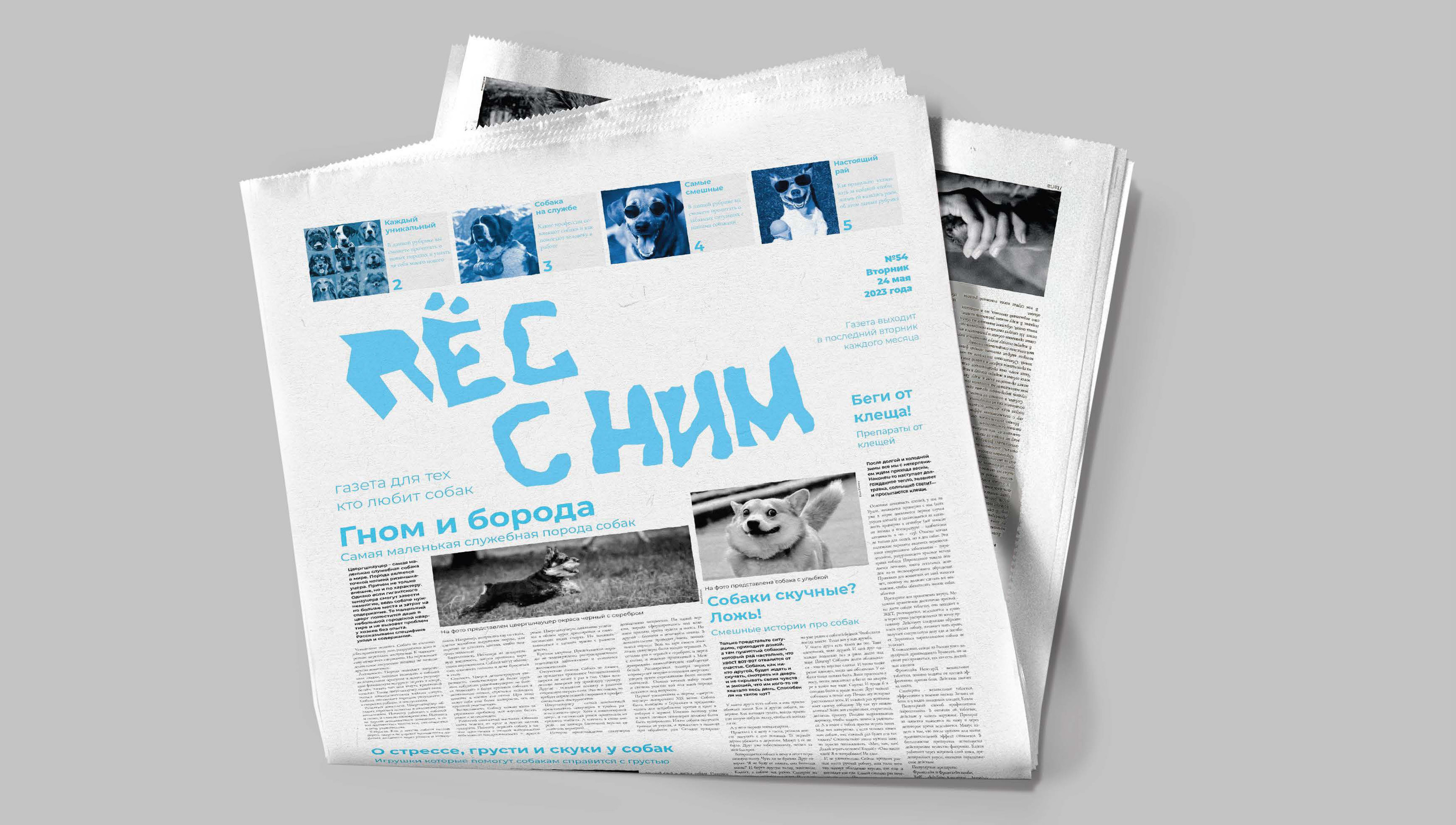 Газета про собак — Изображение №8 — Графика на Dprofile