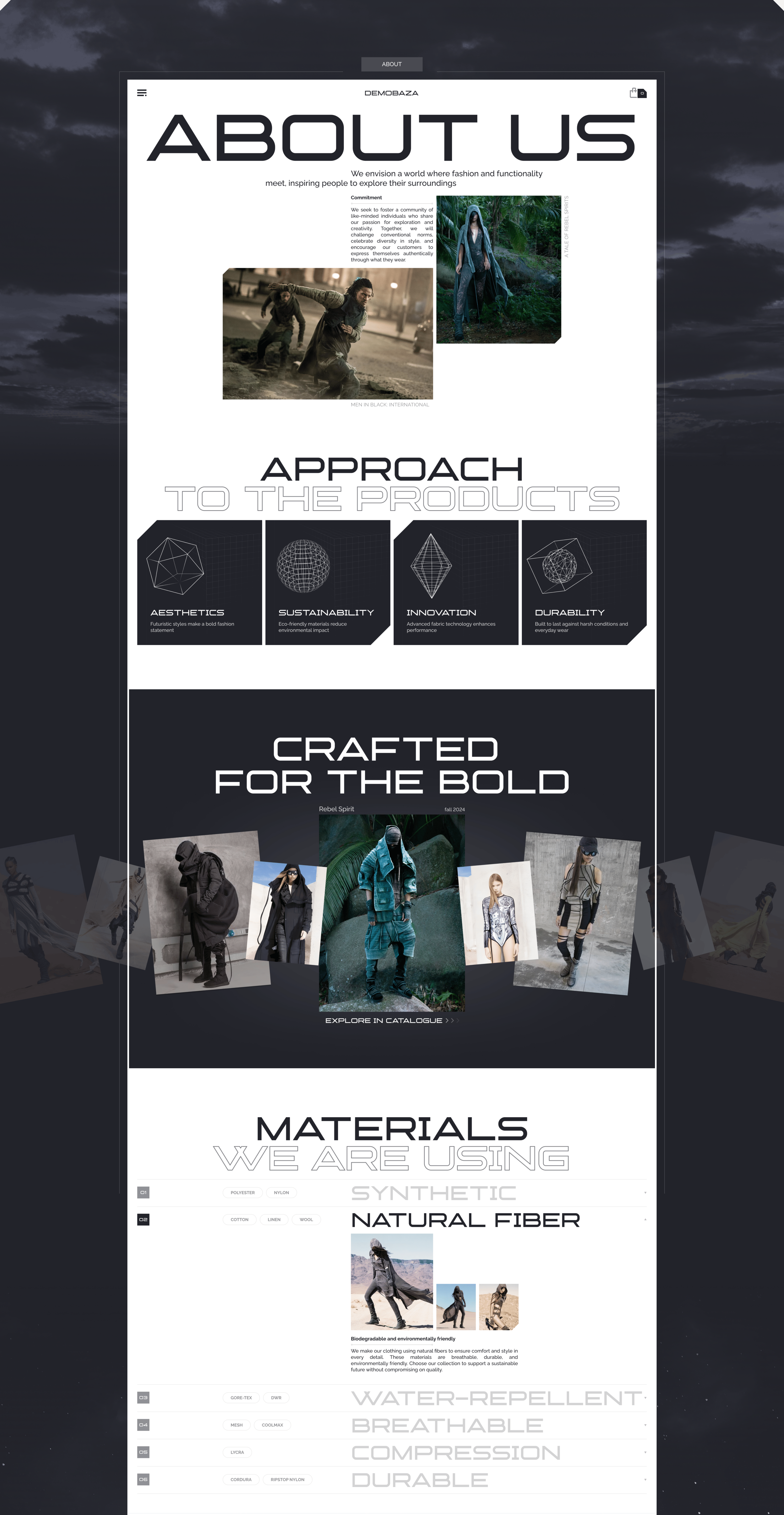 Demobaza | Online store — Изображение №8 — Интерфейсы на Dprofile