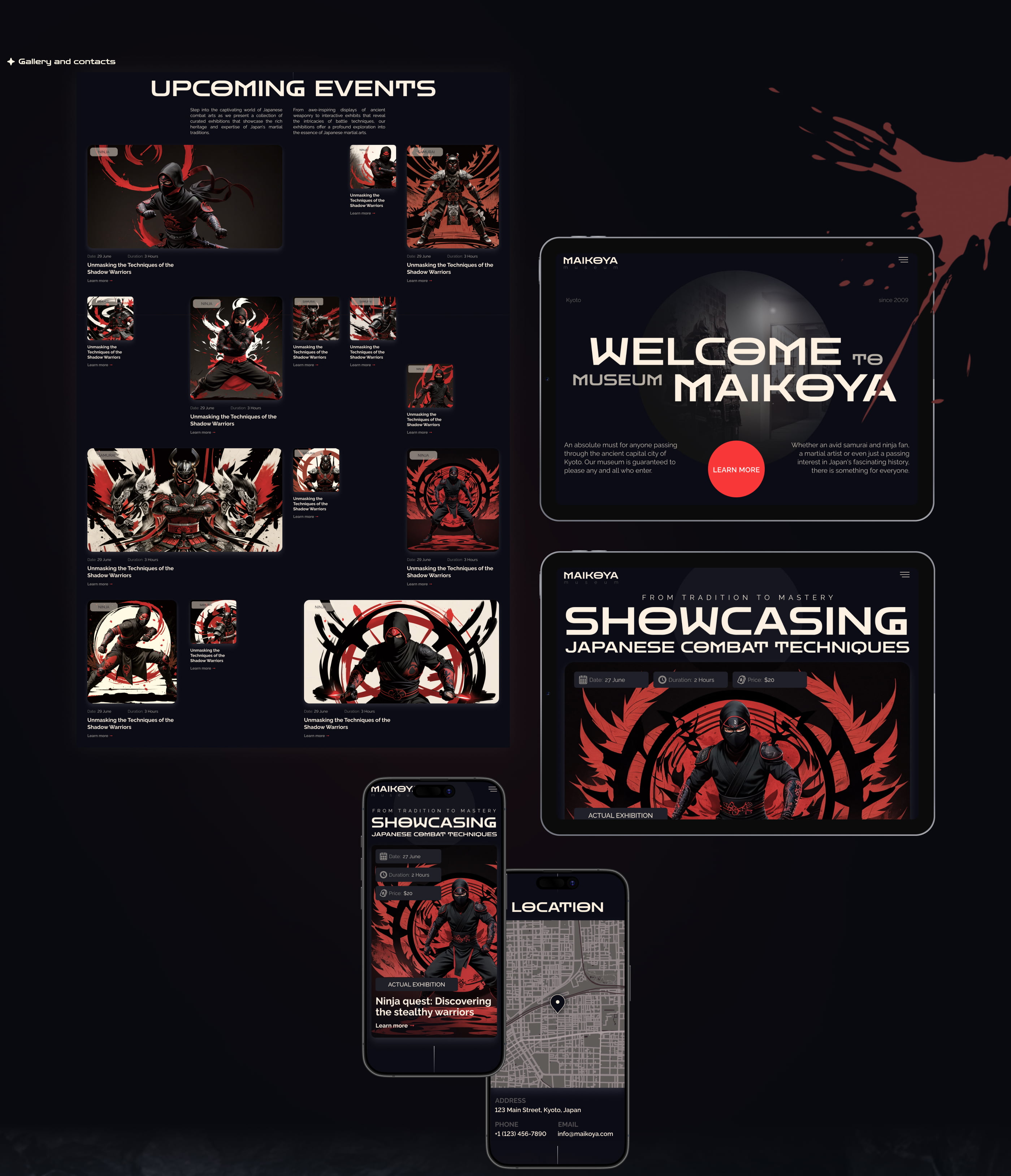Maikoya | redesign concept — Изображение №7 — Интерфейсы на Dprofile