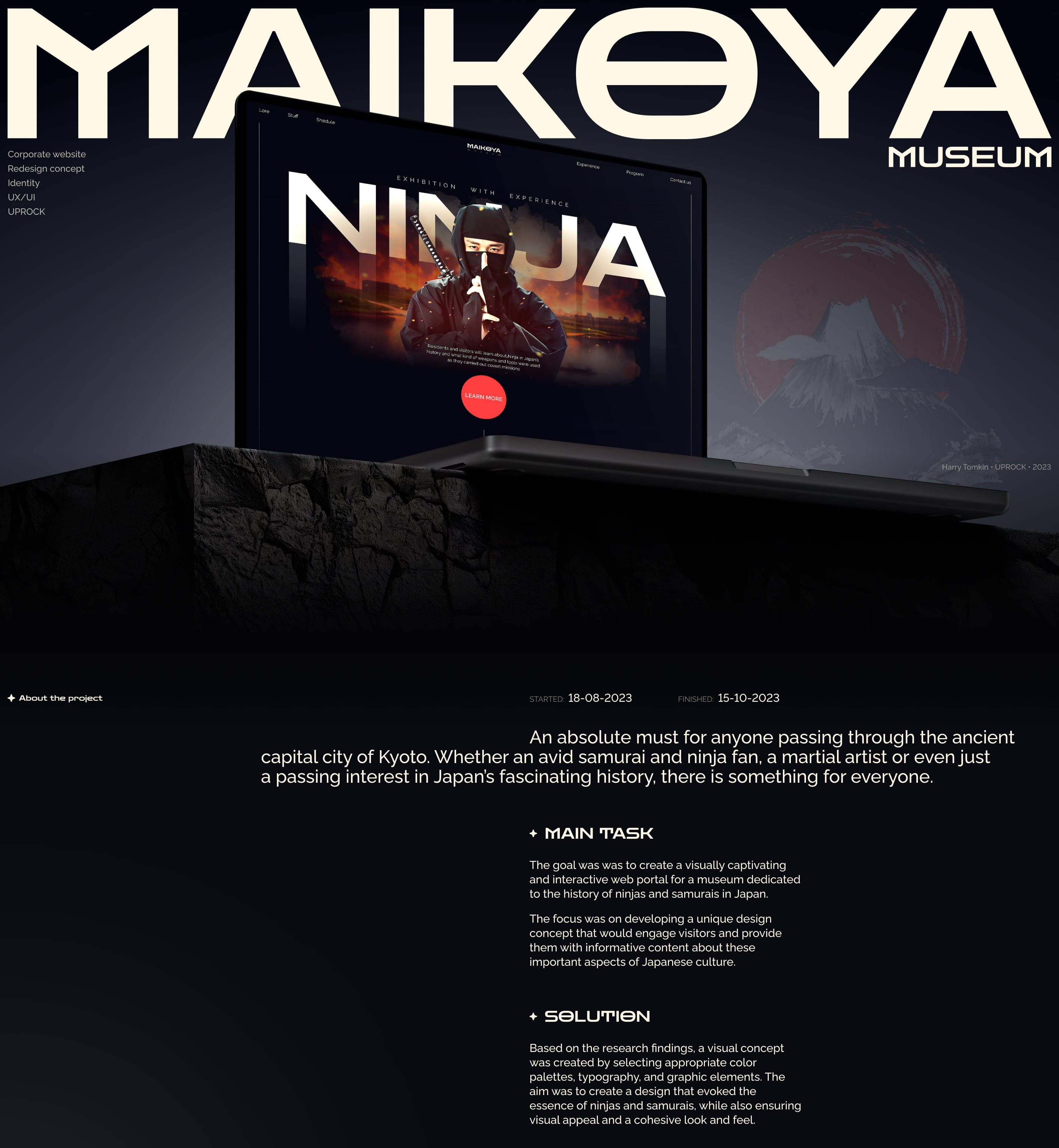 Maikoya | redesign concept — Изображение №1 — Интерфейсы на Dprofile