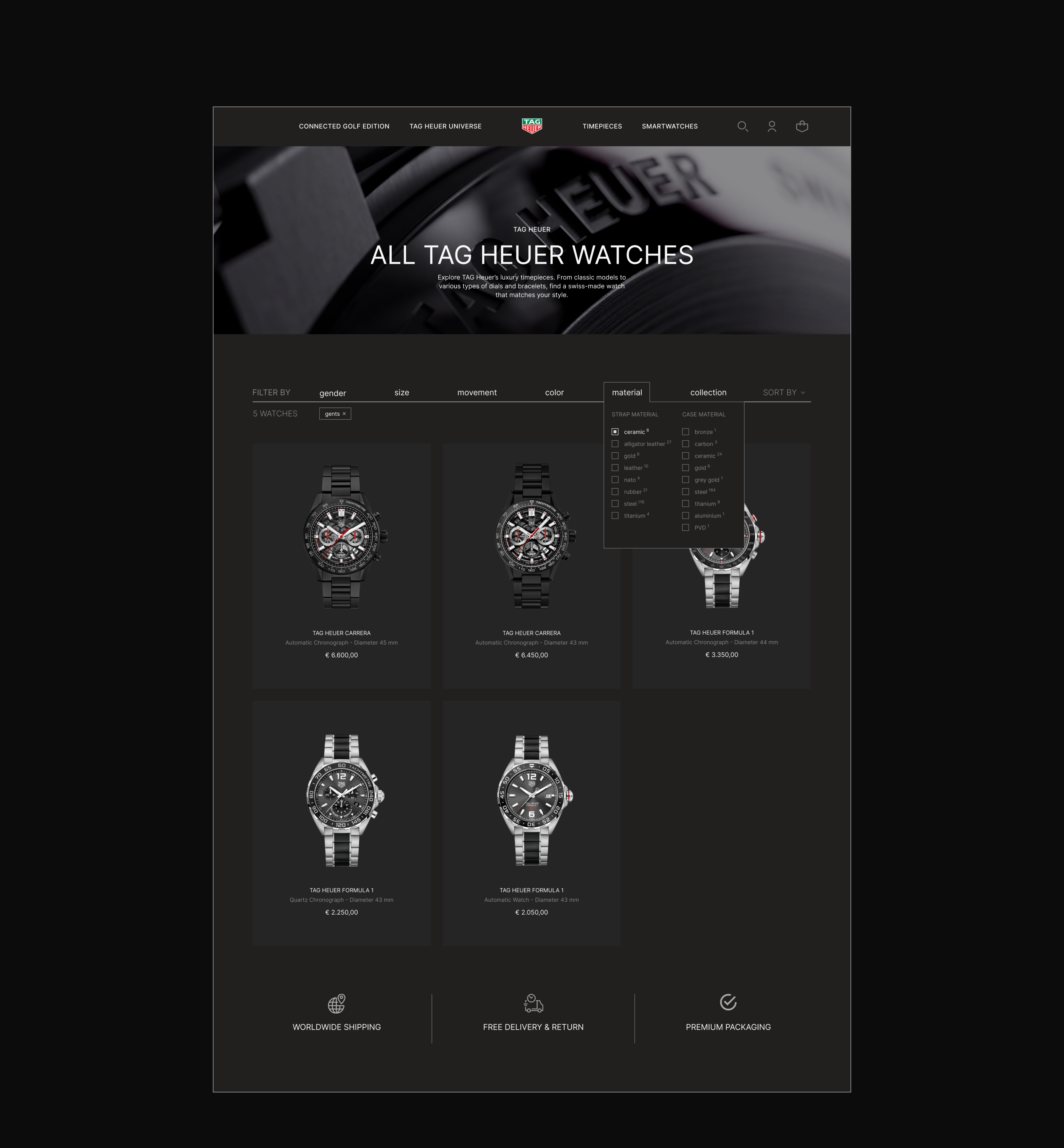 E-commerce website | redesign concept — Изображение №6 — Графика, Интерфейсы на Dprofile
