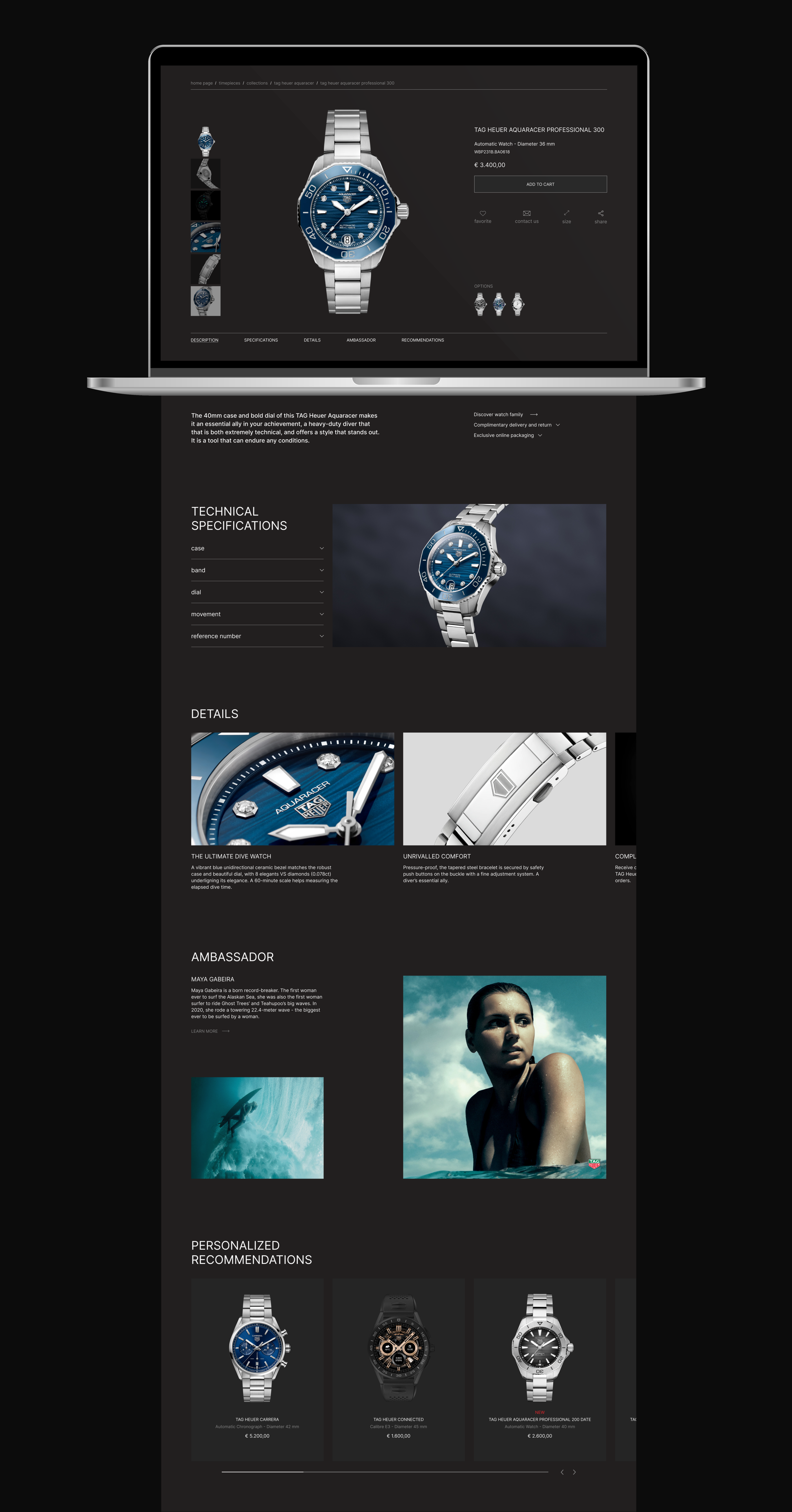 E-commerce website | redesign concept — Изображение №8 — Графика, Интерфейсы на Dprofile