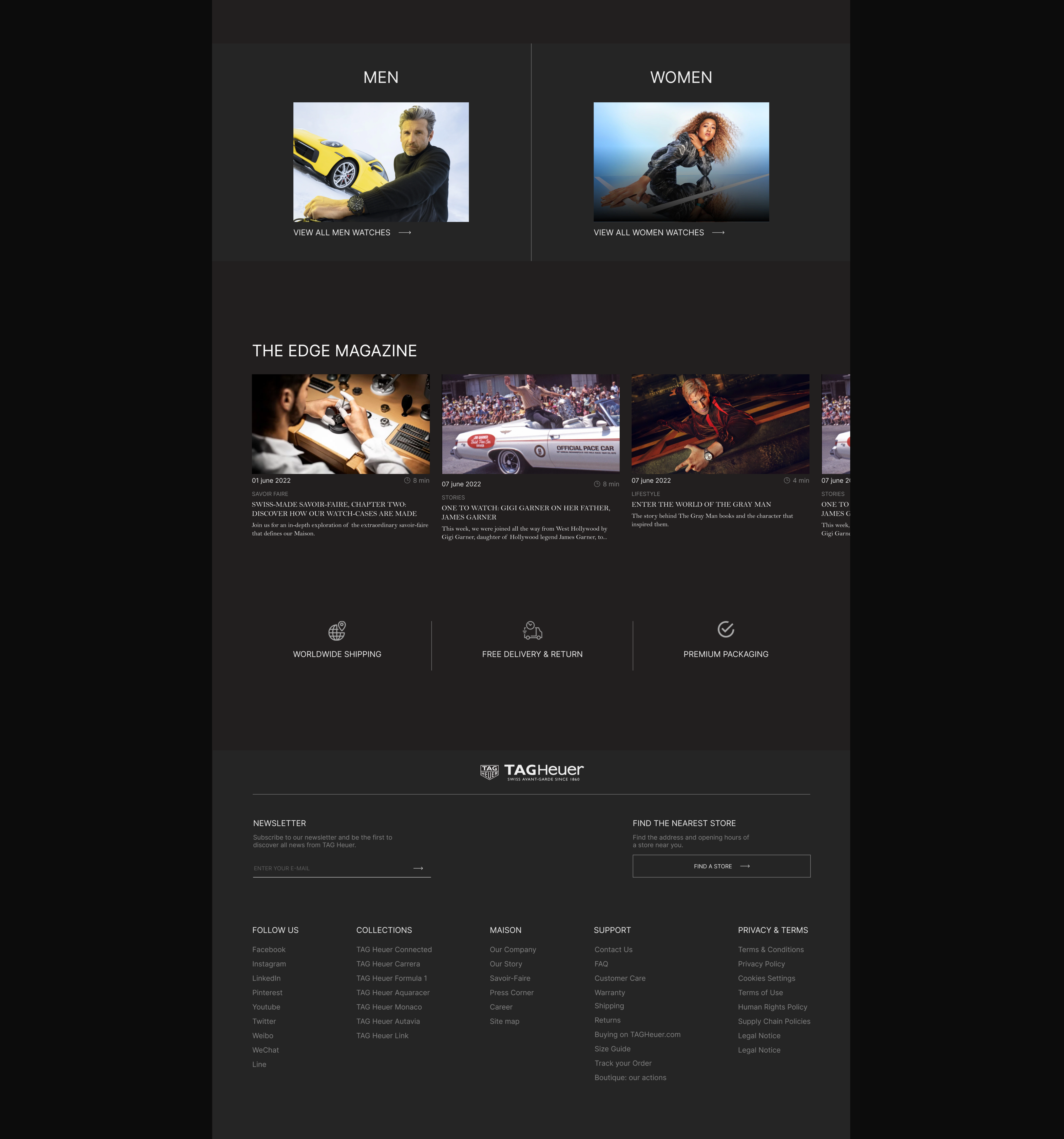 E-commerce website | redesign concept — Изображение №3 — Графика, Интерфейсы на Dprofile
