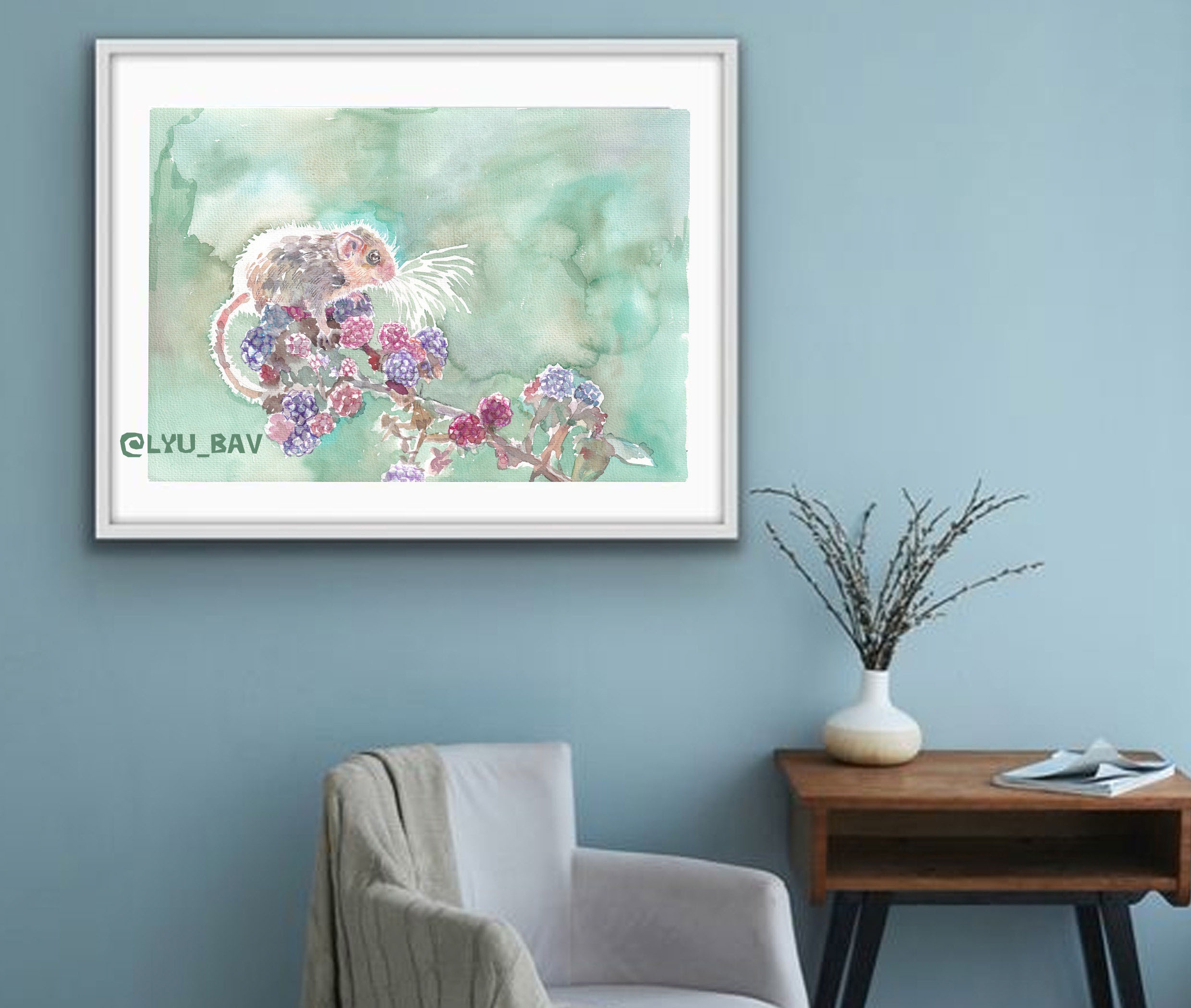 Животные дикой природы акварелью — Изображение №2 — Иллюстрация на Dprofile