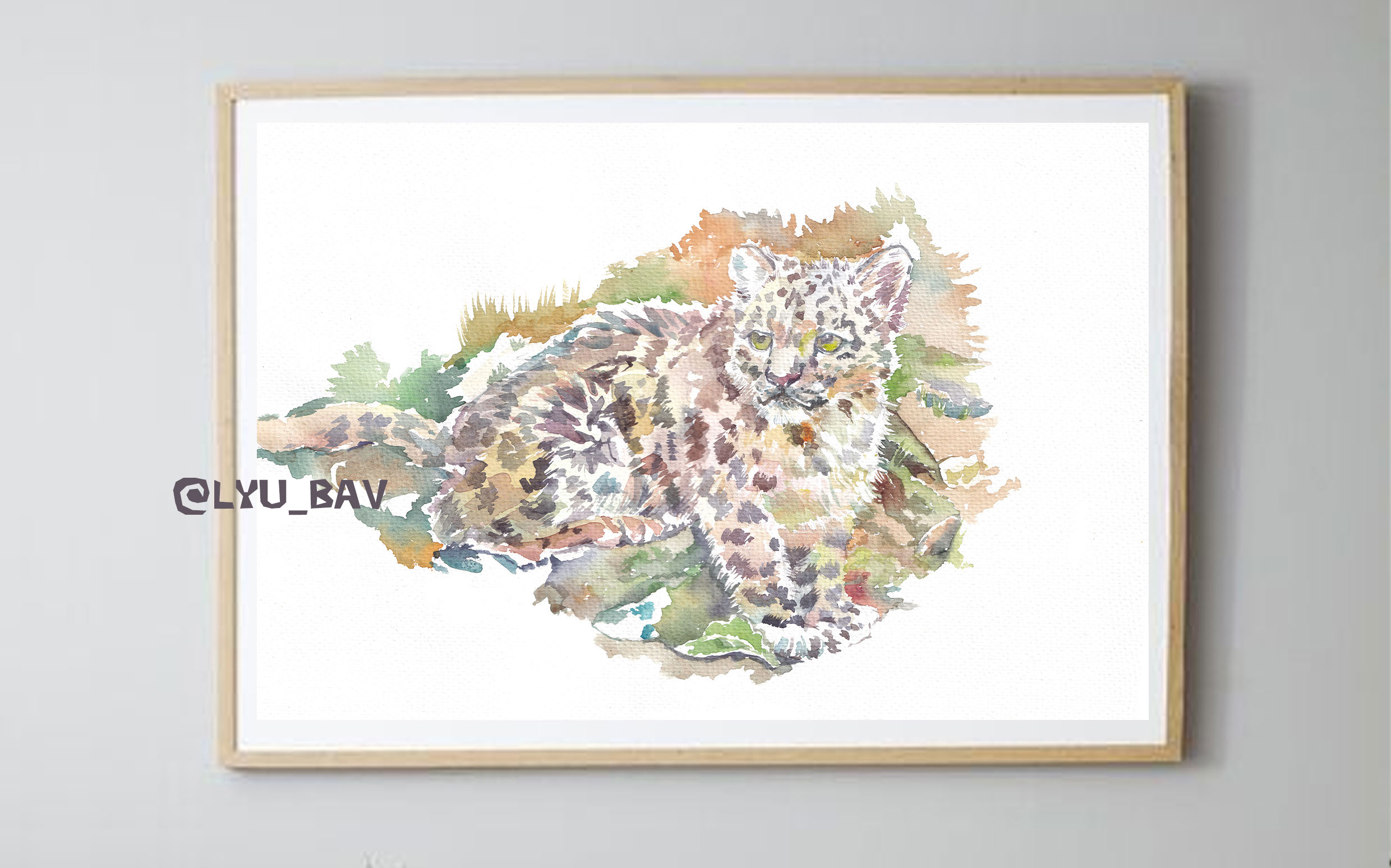 Животные дикой природы акварелью — Изображение №1 — Иллюстрация на Dprofile