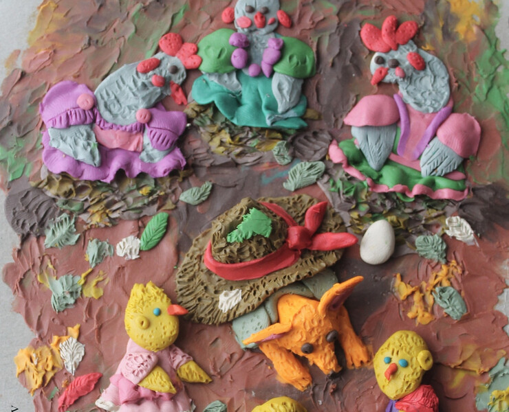 Проект книги с пластилиновыми иллюстрациями — Иллюстрация на Dprofile