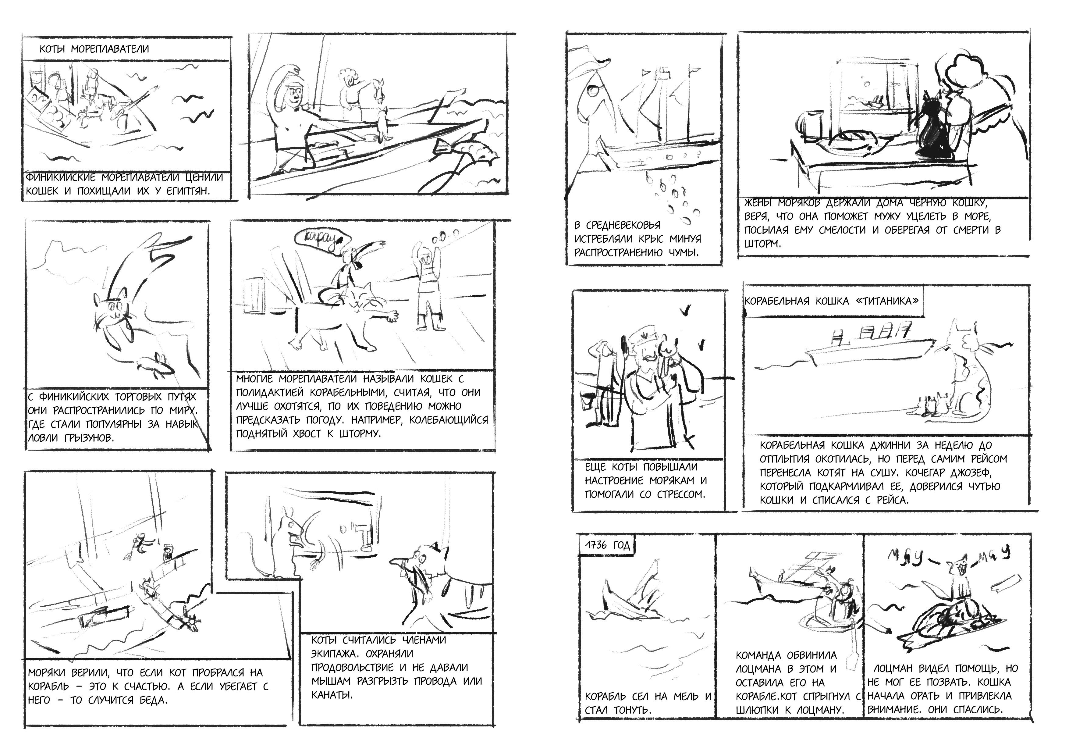 Авторский комикс про кошек — Изображение №4 — Иллюстрация, Анимация на Dprofile