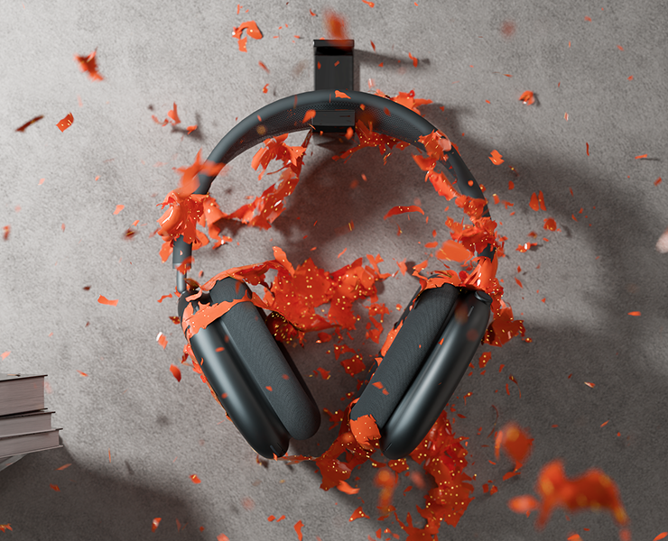 Headphones — 3D, Анимация на Dprofile