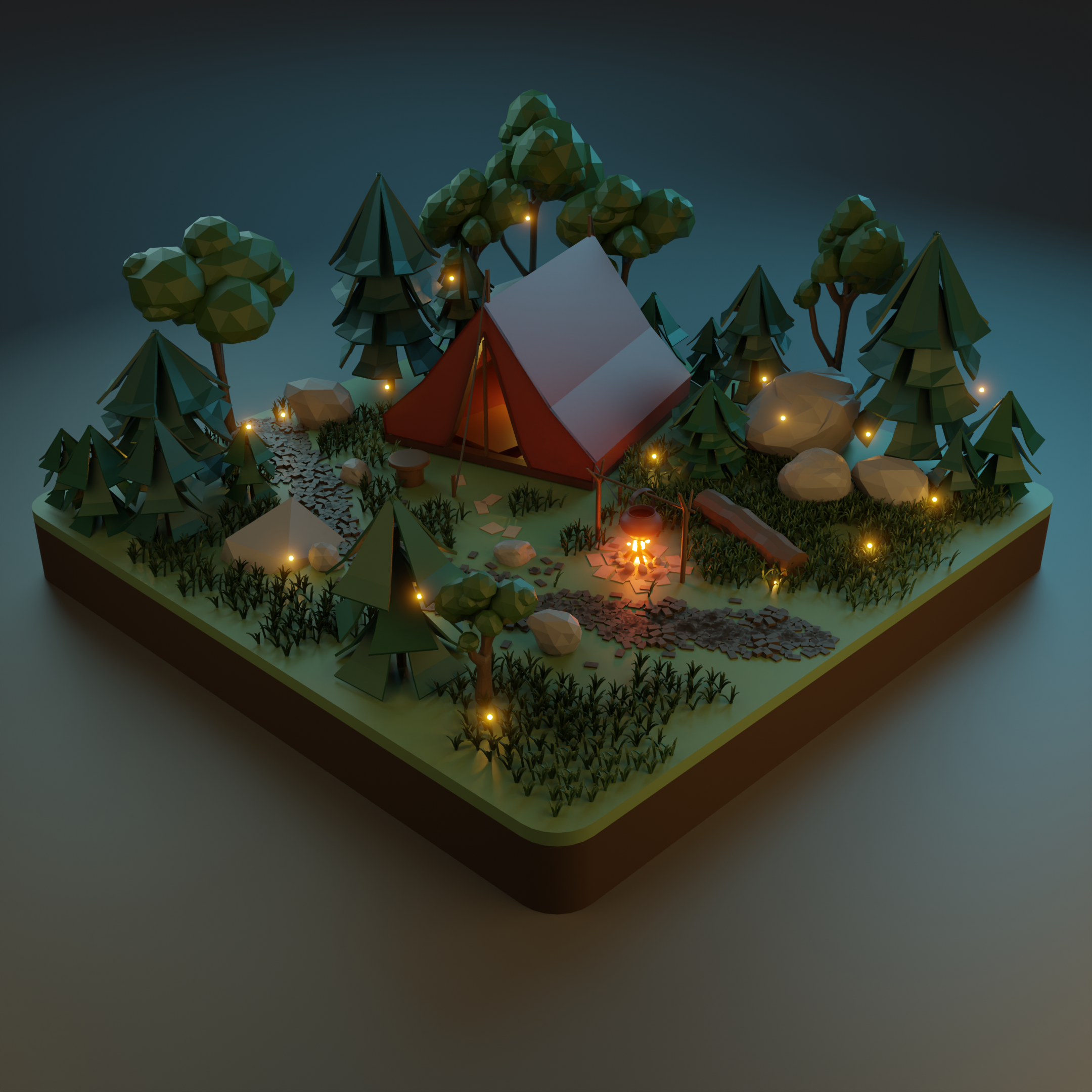 Времена года — Изображение №1 — Иллюстрация, 3D на Dprofile