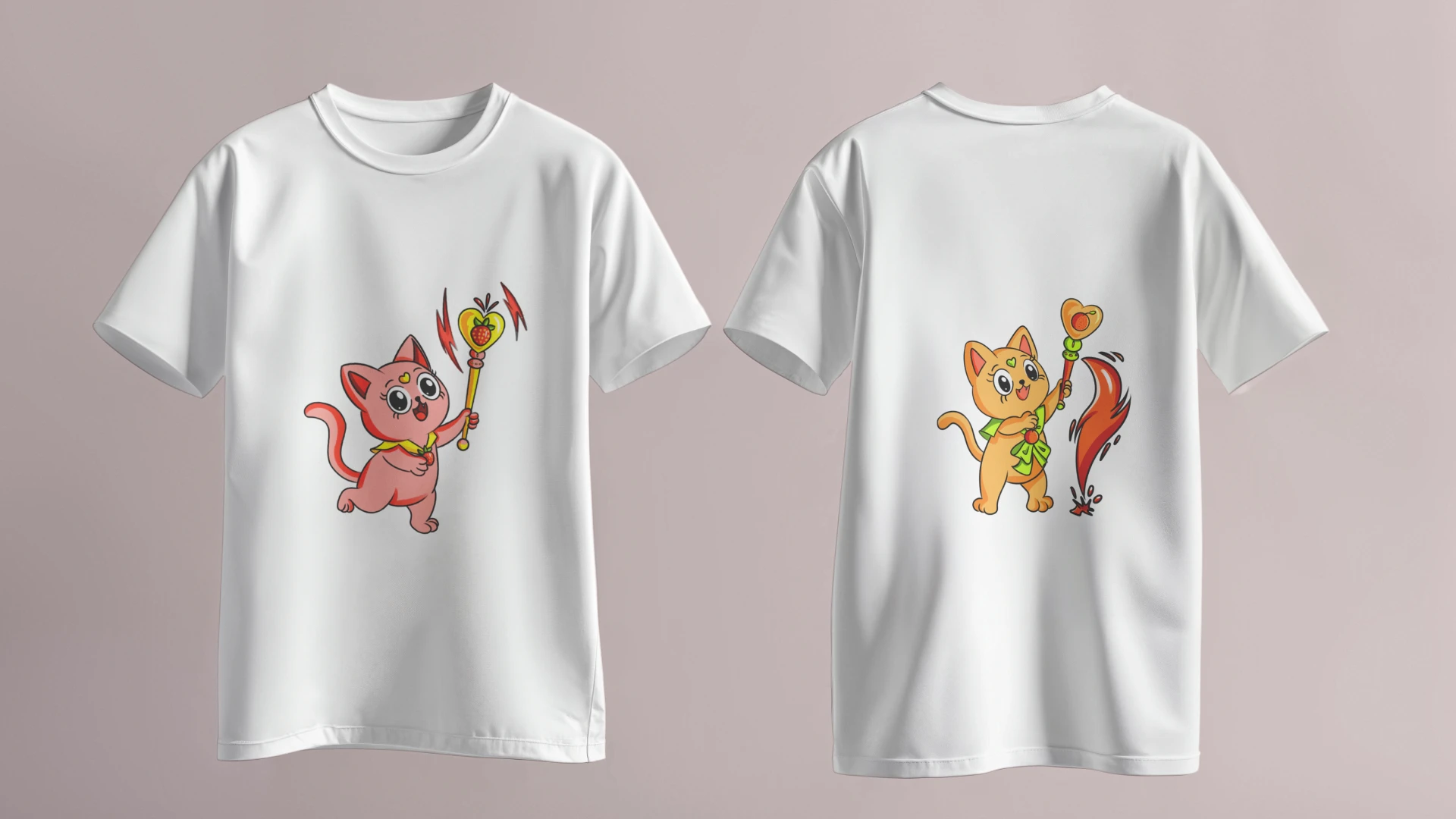 Magic cats: milkshake brand identity — Изображение №14 — Брендинг, Иллюстрация на Dprofile
