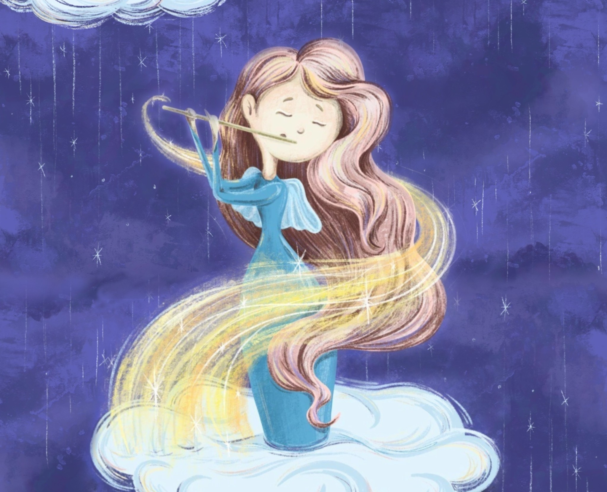 Тихие сны — Иллюстрация на Dprofile