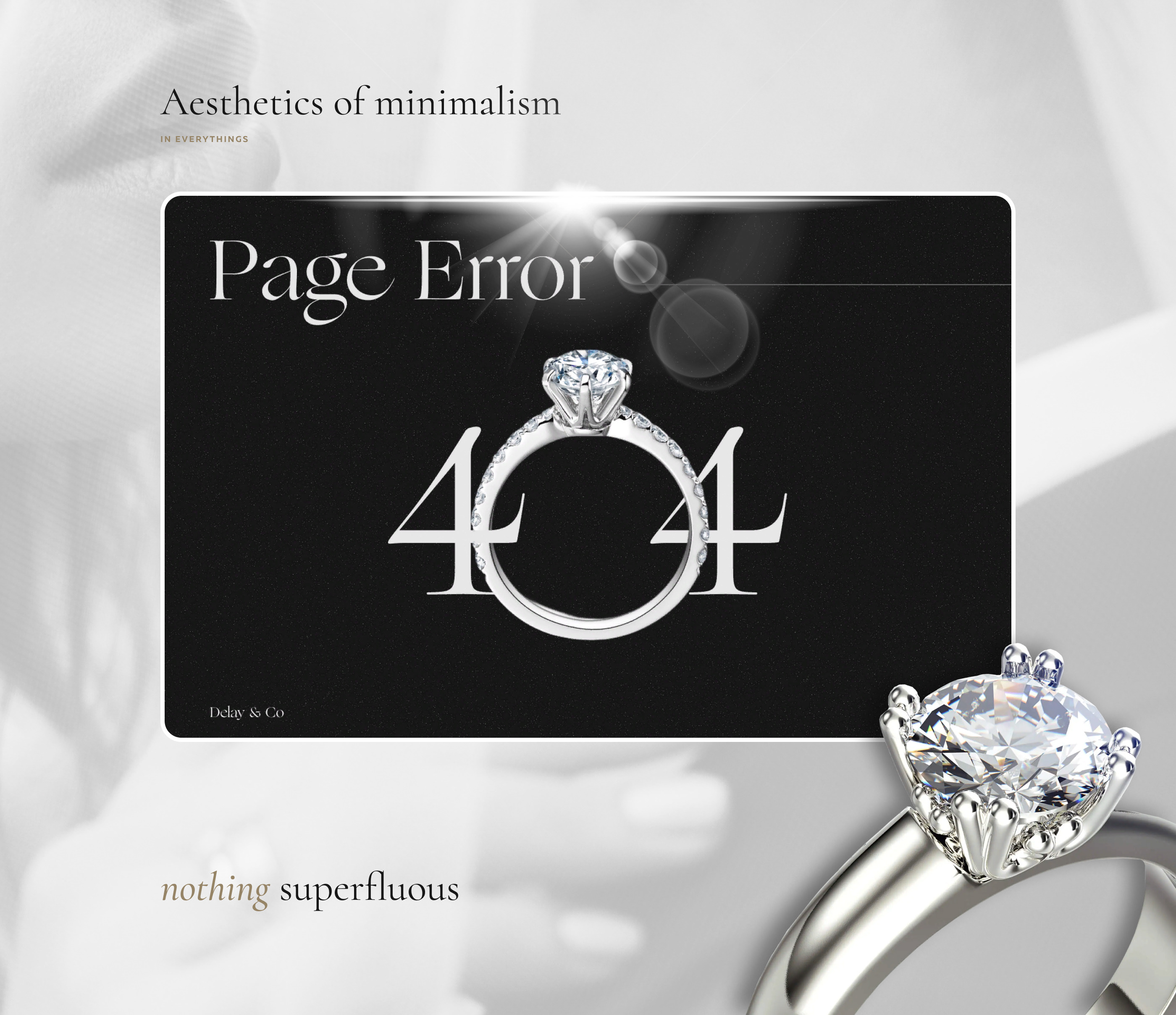 Diamond Ring - Online store. Jewelry workshop — Изображение №12 — Брендинг, Графика на Dprofile