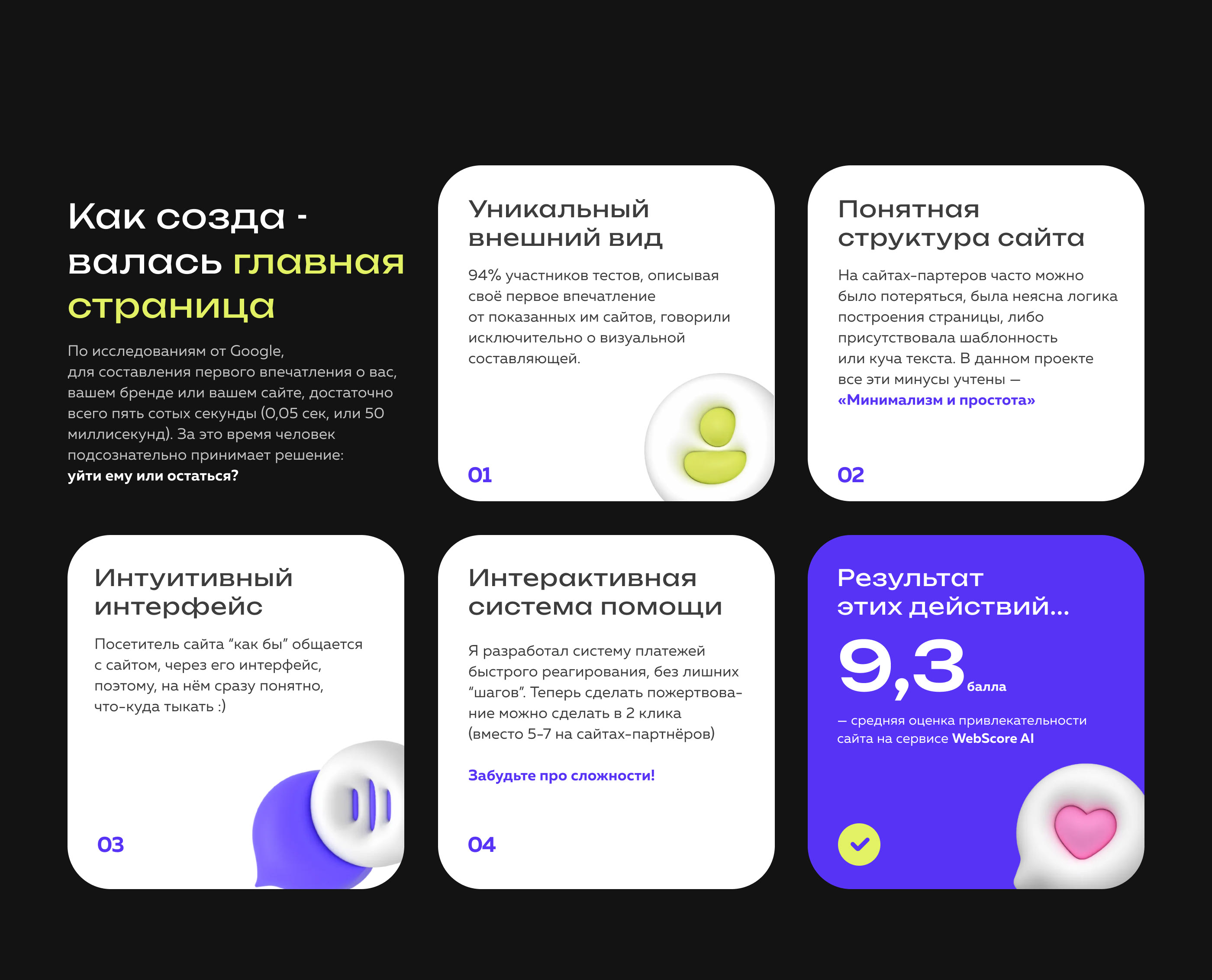 Благотворительный фонд «Чистое сердце» UX/UI Charity — Изображение №11 — Интерфейсы, Графика на Dprofile