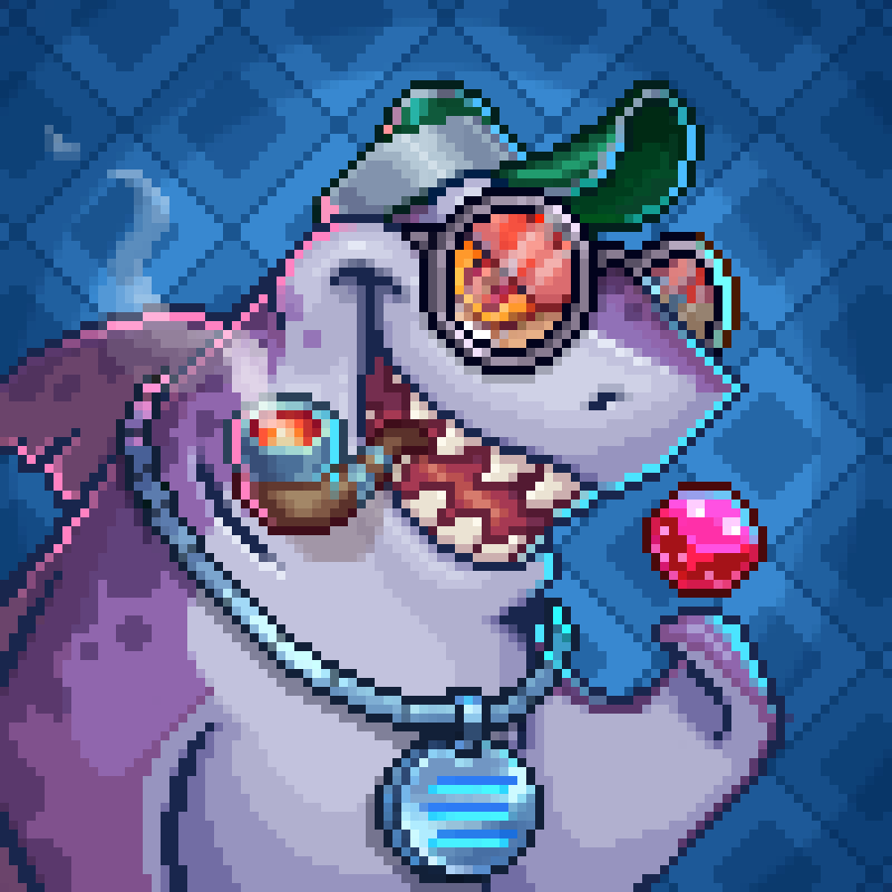 KOTARO SHARCS - NFT PIXEL PROJECT — Изображение №17 — Иллюстрация, Графика на Dprofile