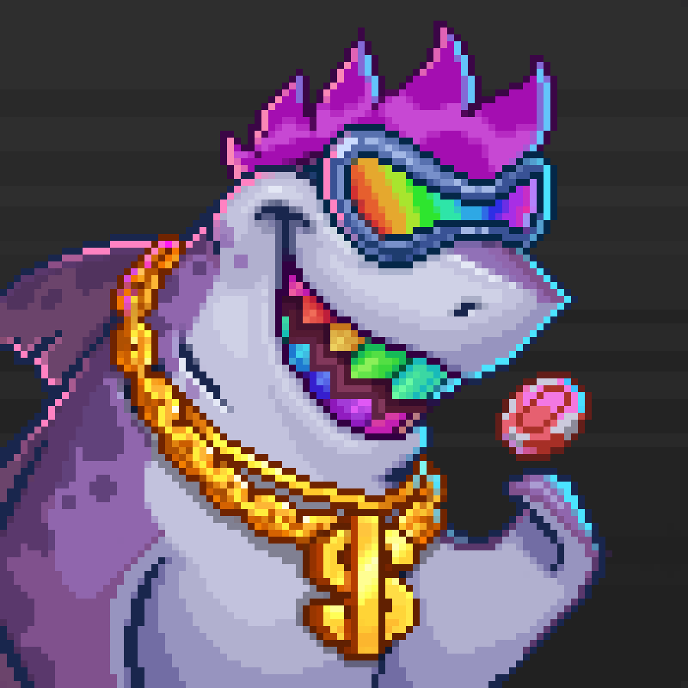 KOTARO SHARCS - NFT PIXEL PROJECT — Изображение №9 — Иллюстрация, Графика на Dprofile