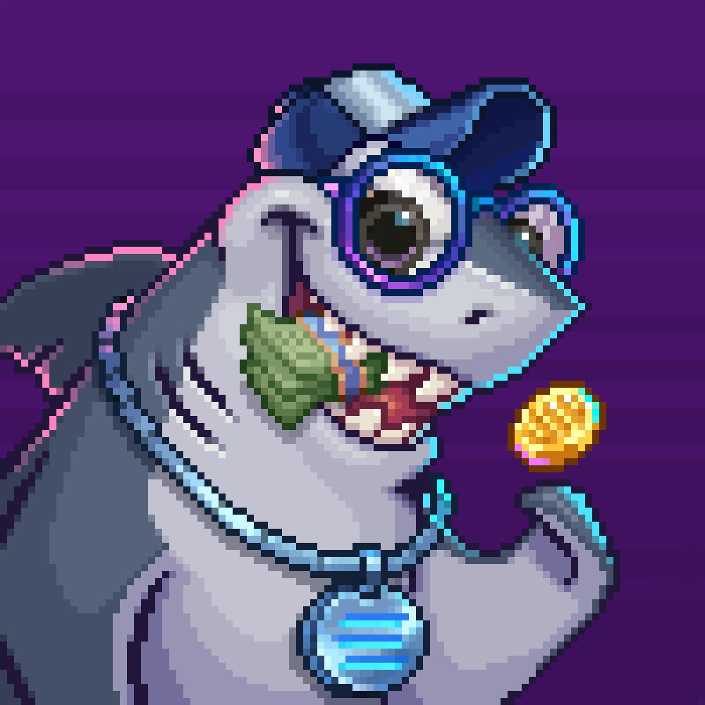 KOTARO SHARCS - NFT PIXEL PROJECT — Изображение №13 — Иллюстрация, Графика на Dprofile