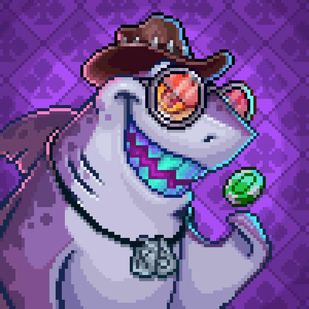 KOTARO SHARCS - NFT PIXEL PROJECT — Изображение №12 — Иллюстрация, Графика на Dprofile