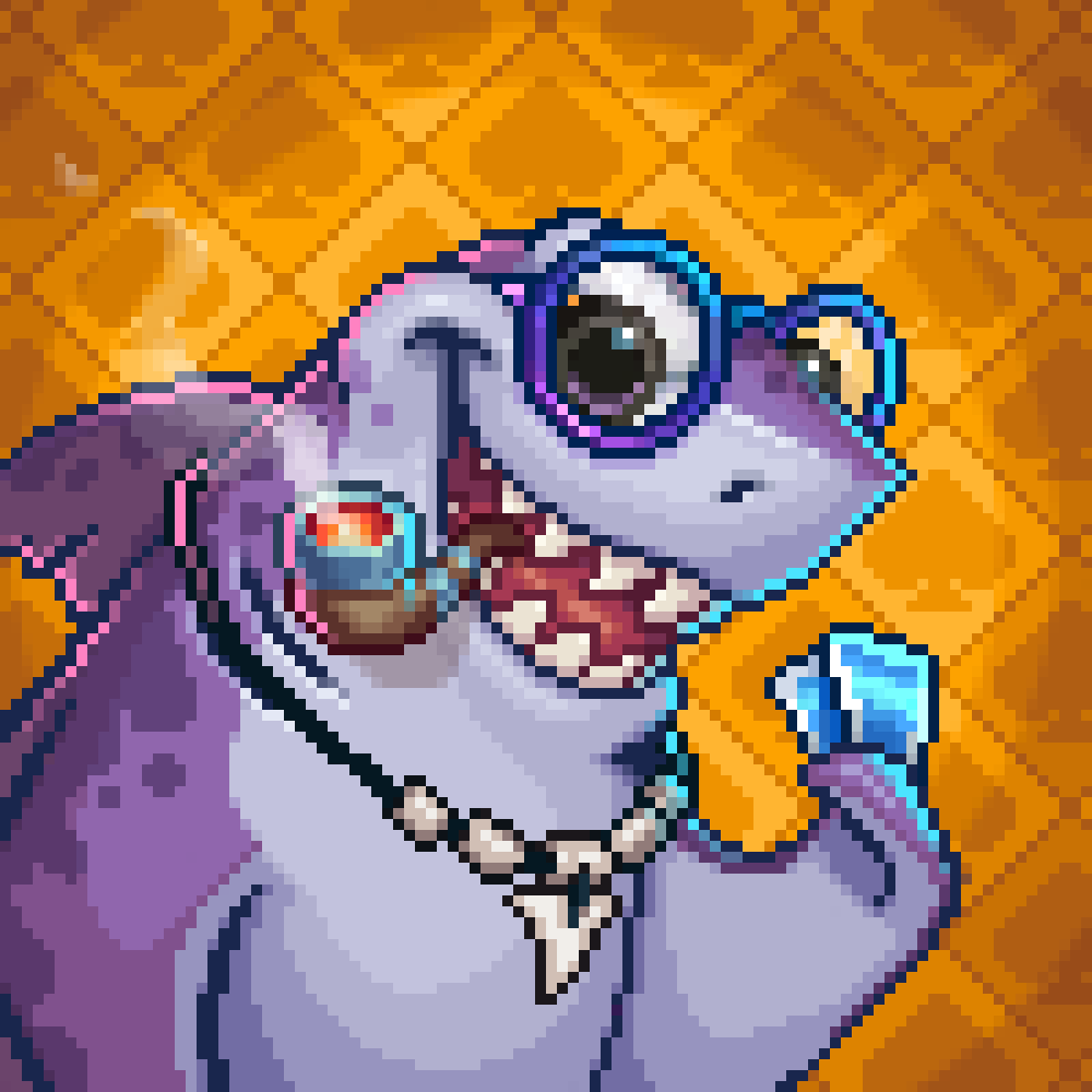 KOTARO SHARCS - NFT PIXEL PROJECT — Изображение №4 — Иллюстрация, Графика на Dprofile