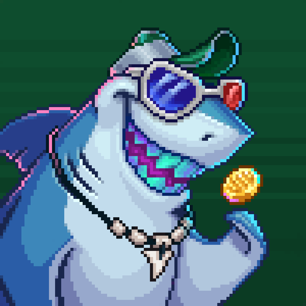 KOTARO SHARCS - NFT PIXEL PROJECT — Изображение №14 — Иллюстрация, Графика на Dprofile