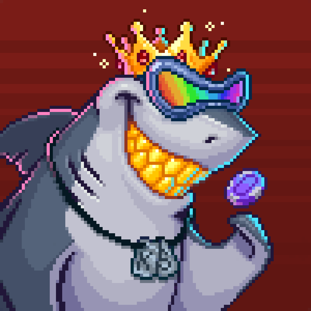 KOTARO SHARCS - NFT PIXEL PROJECT — Изображение №11 — Иллюстрация, Графика на Dprofile